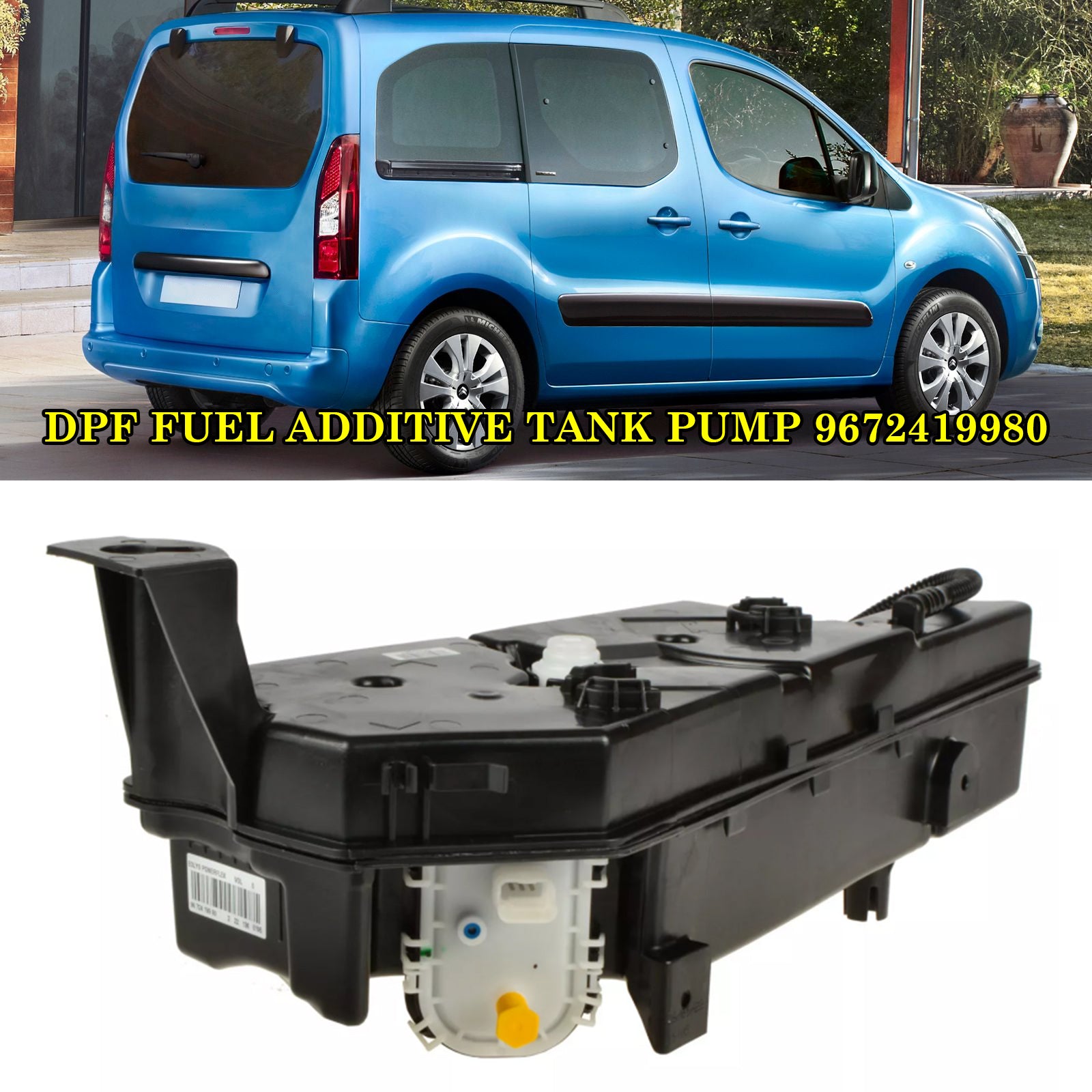 Additiefpomp voor DPF - Fabrikantonderdeel 1500PJ - Compatibel Peugeot, Citroën HDi