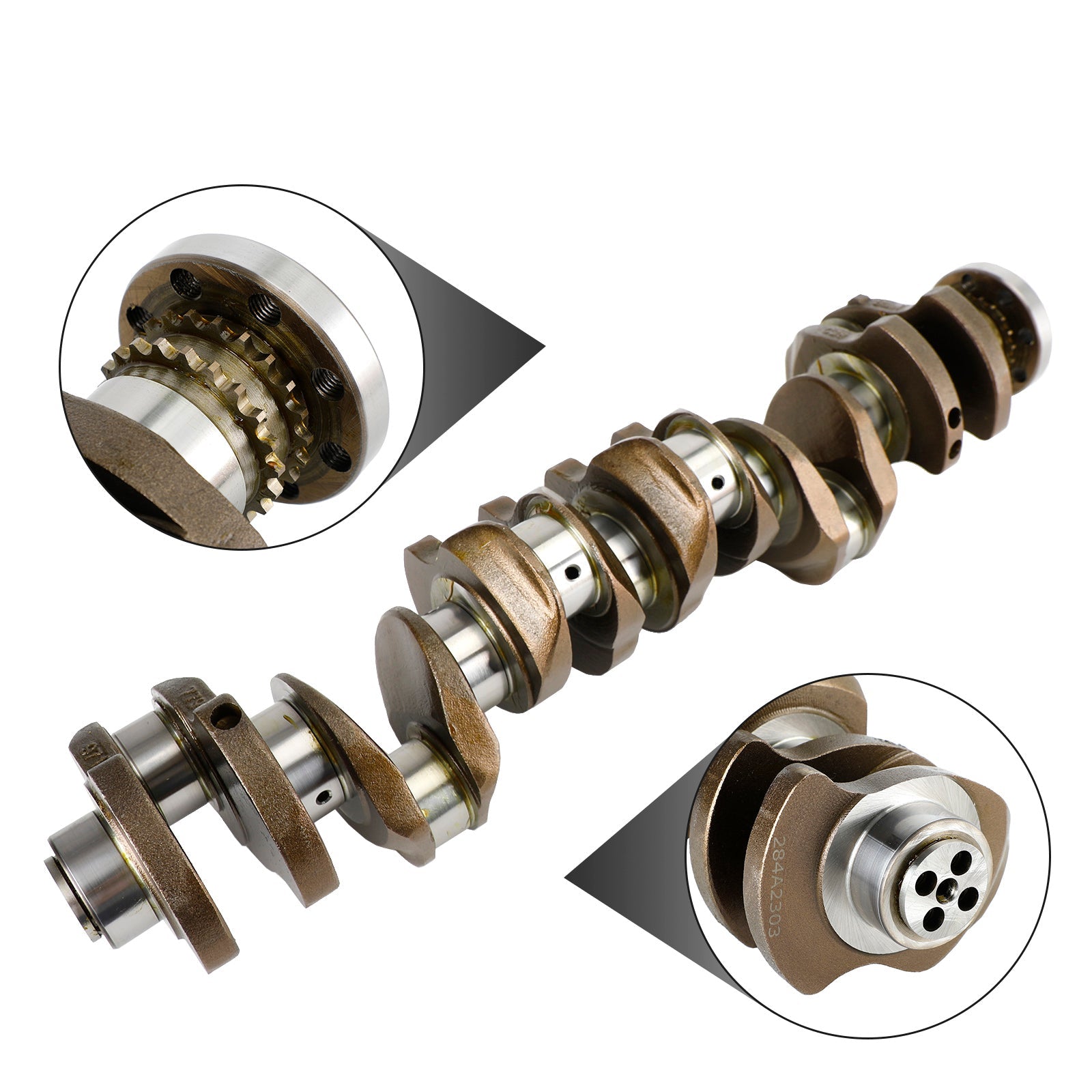 Crankshaft N57D30 pour BMW F01 F10 F30 X5 X6 730D 530D 540D 330D 11217799970