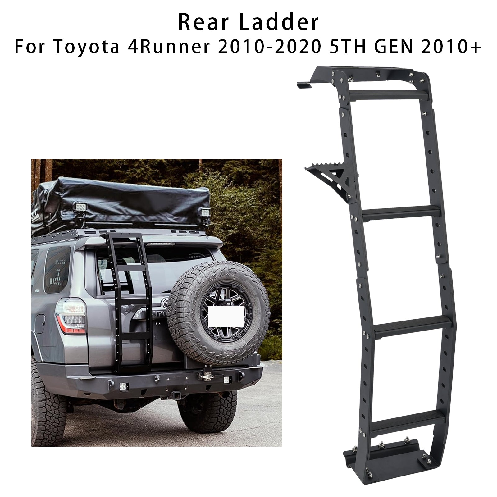 Drabina tylnej klapy dla Toyota 4Runner 2010-2020 5. Generacji 2010-2024