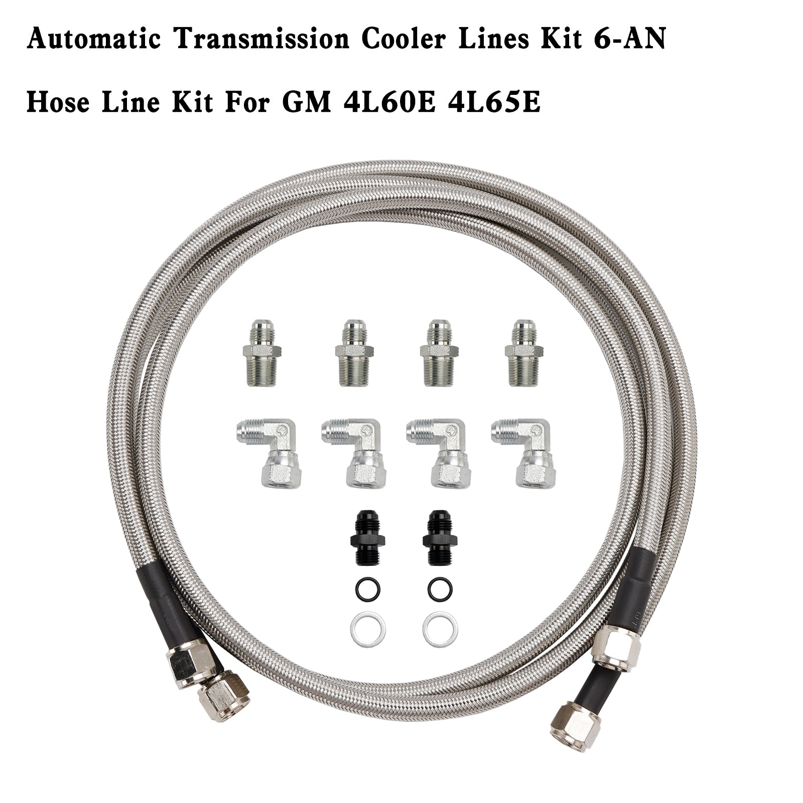 Kit linea di raffreddamento trasmissione automatica GM 4L60E 4L65E Kit linea tubo flessibile 6-AN