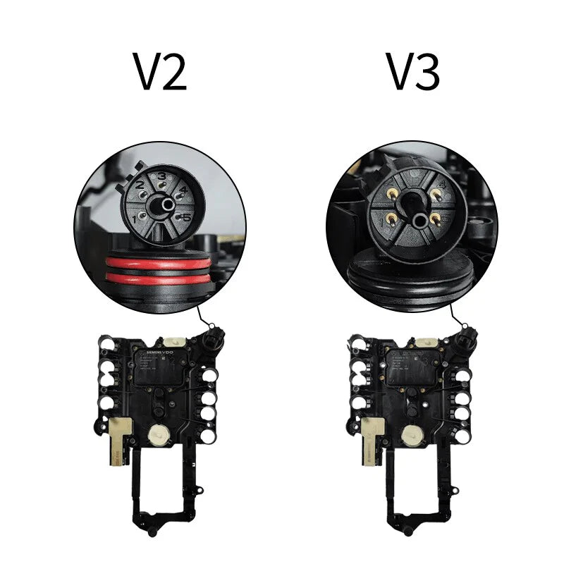 2005 - MERCEDES SLK 7 rapports (boîte robotisée) transmission intégrale (4x4) L4 1.8 L 2.2 L V6 3.0 L 3.5 L V8 5.4 L 5.5 L Plaque conductrice préprogrammée VGS2 Référence A0335457332