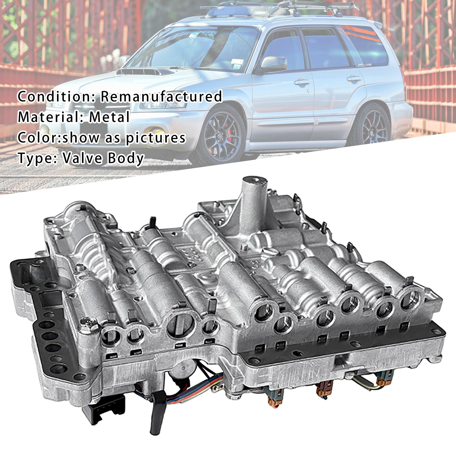 Corps de soupape de transmission Subaru Forester Outback Impreza 4EAT avec solénoïdes