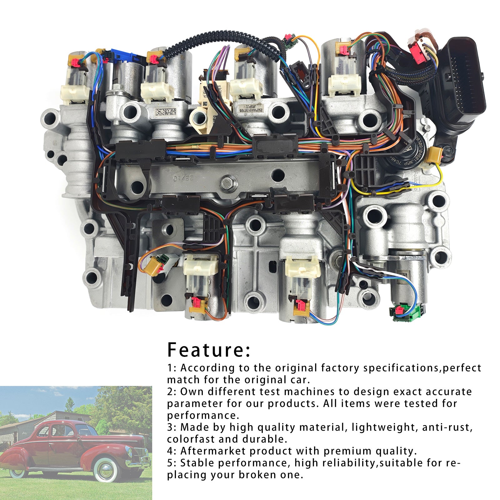 Korpus zaworu 8-biegowej automatycznej skrzyni biegów Ford 8F35