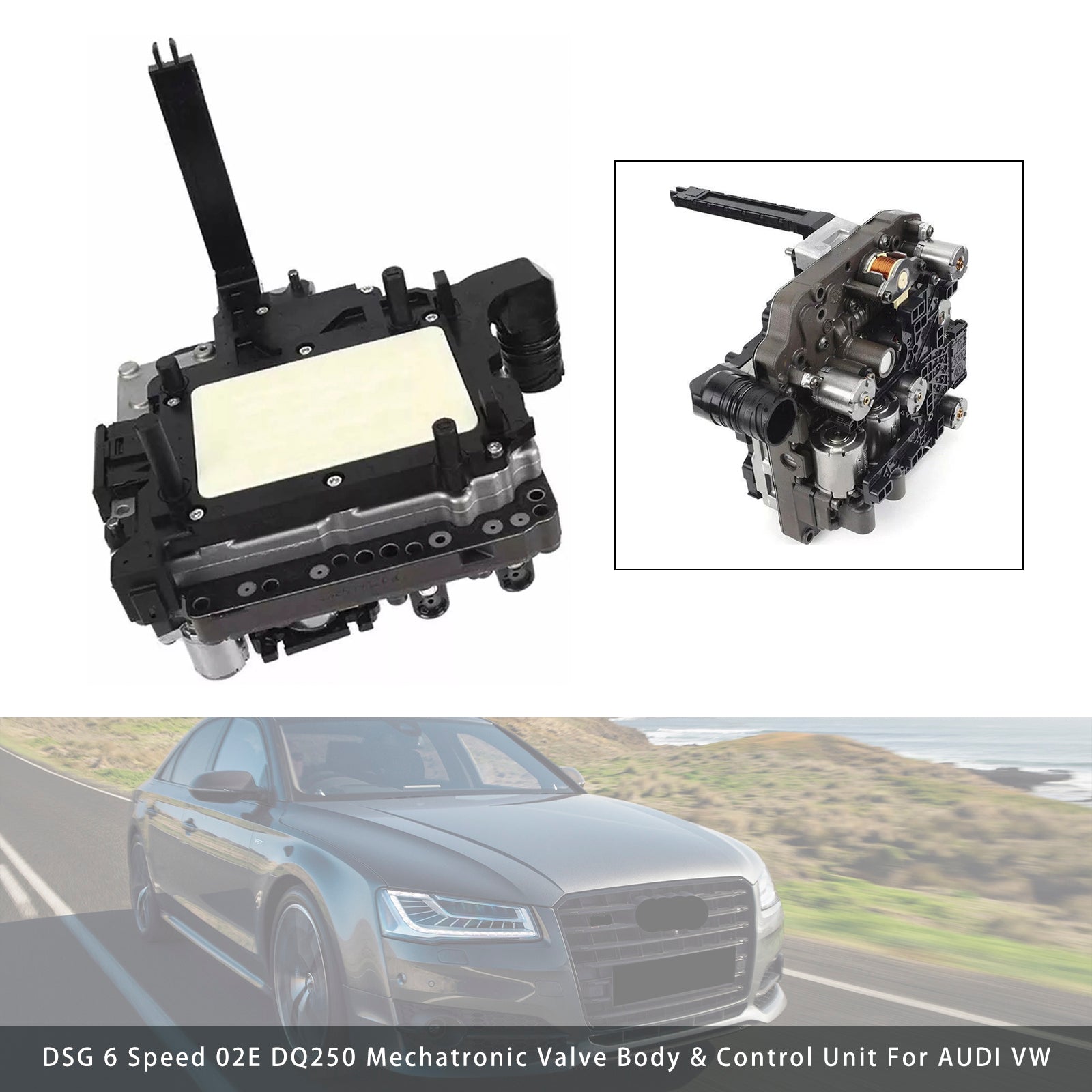 Mécatronic ventil Box + krmilna enota za Audi VW DSG 6 hitrosti 02E DQ250