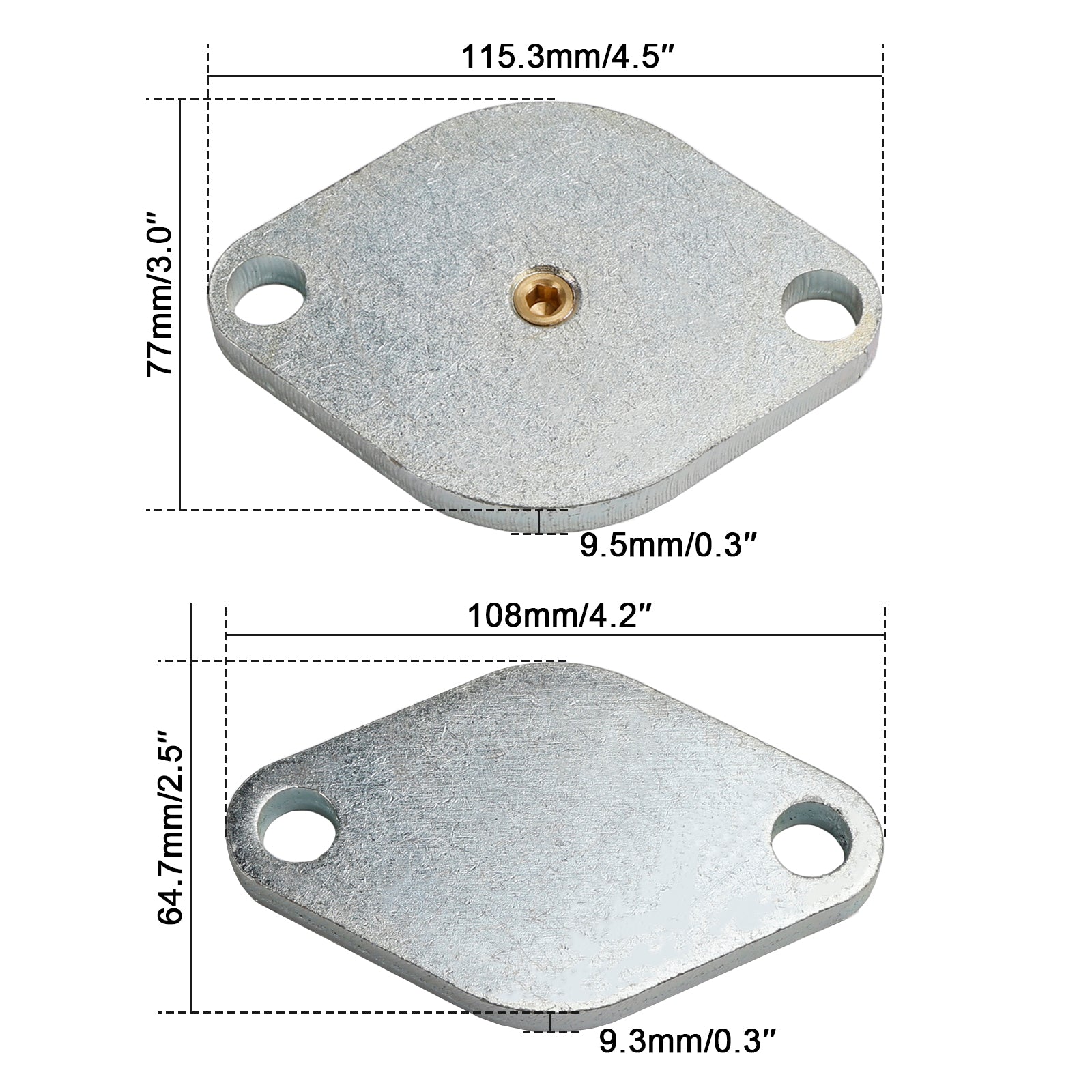 2007-2009 Dodge Ram 2500 3500 4500 6.7L Diesel Cummins EGR Kit de suppression pour générique