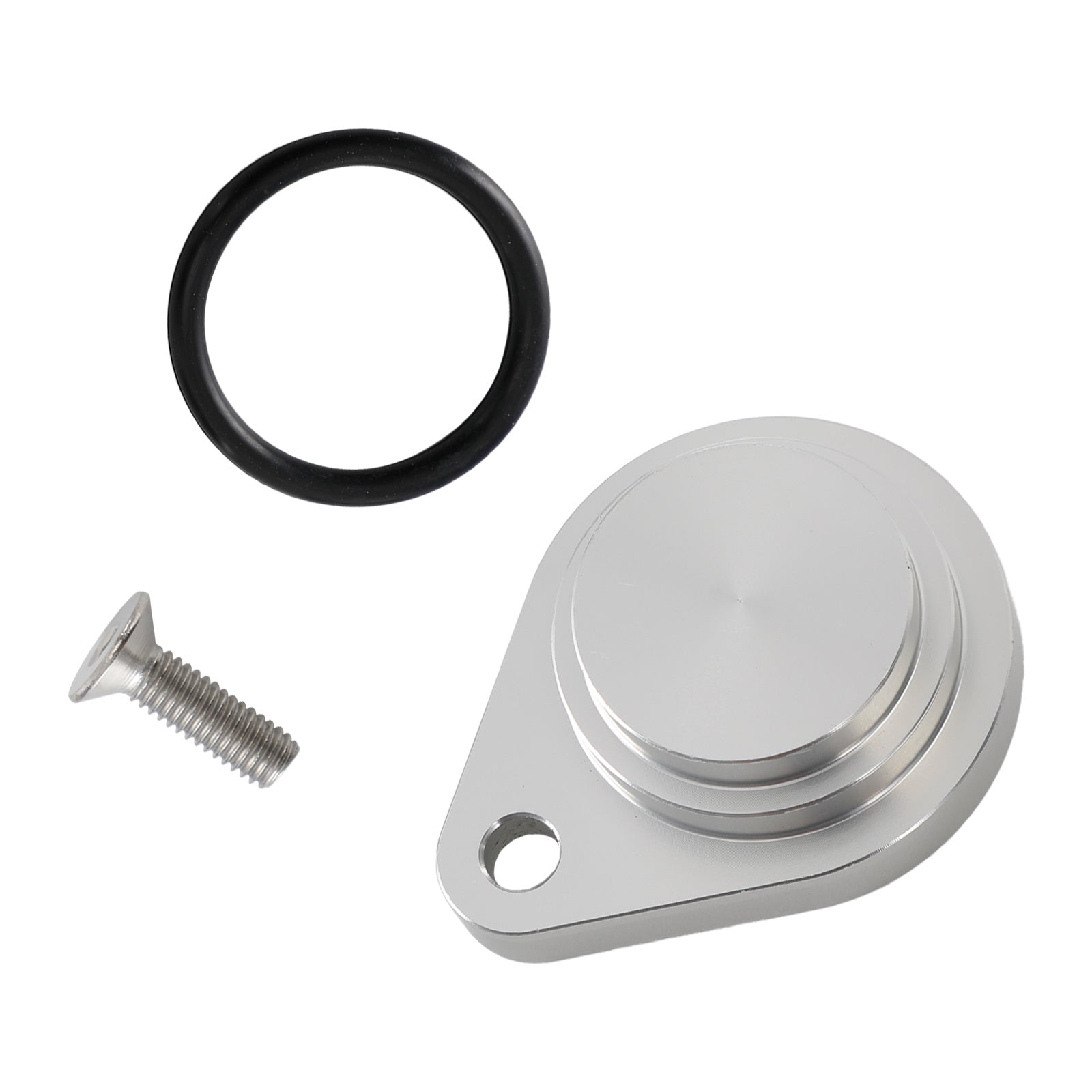 LS Silverado 4.8L 5.3L 6.0L EGR Elimina il blocco di aspirazione della spina del tubo dalla piastra