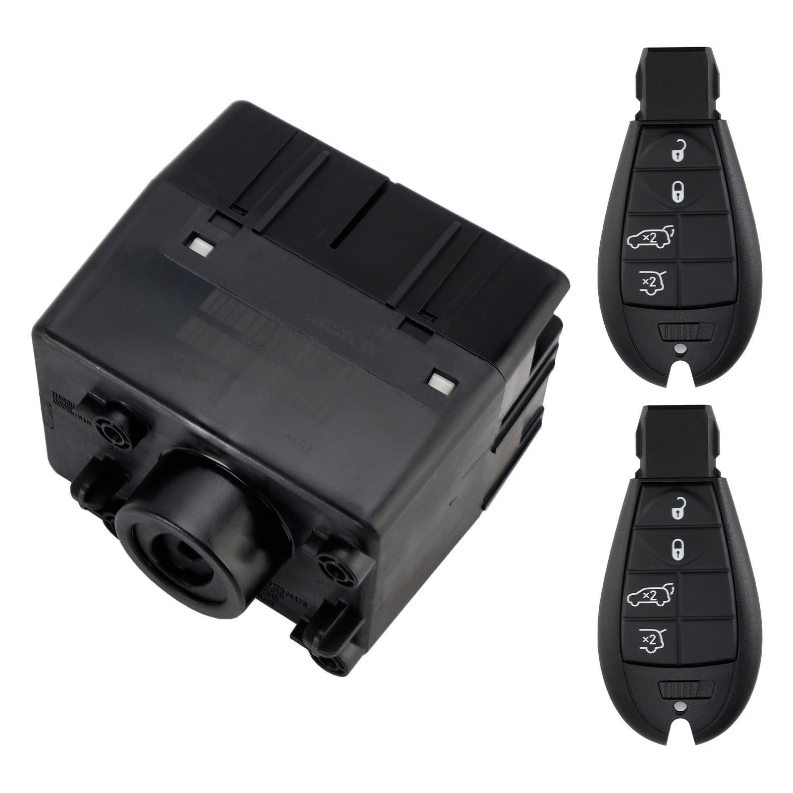 Modulo di interruttore di accensione wireless con tasti per Dodge Ram 1500, 2500 e 3500 2009-2015 (68210150AA e 68210150AB)