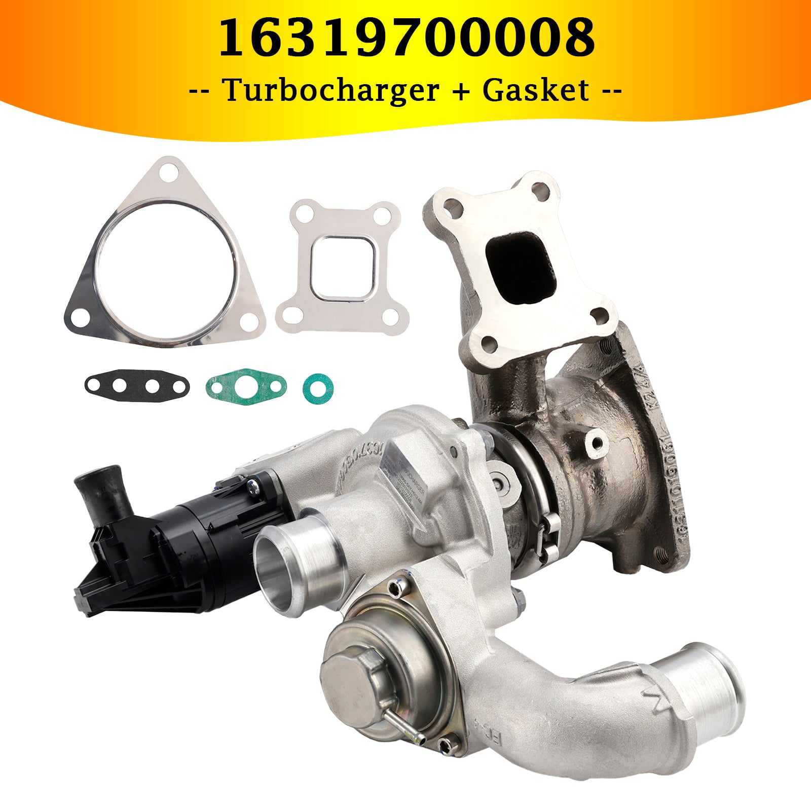 Kit Turbocompresseur et Garniture pour Honda Civic 1.0 VTEC 2017- - Référence Fabricant 16319700008