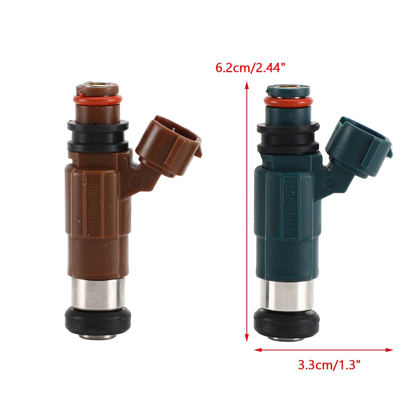 1999-2002 Mazda Protege 1.8/2.0L 842-12285 4 polttoainesuutinta INP780 & INP781