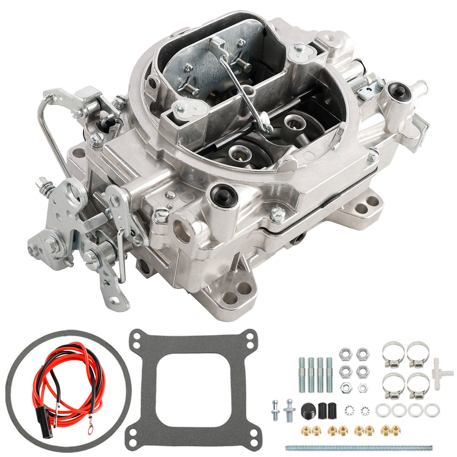 Gaźnik 4-bębenkowy, dławik ręczny 600 CFM z uszczelką do Edelbrock 1405