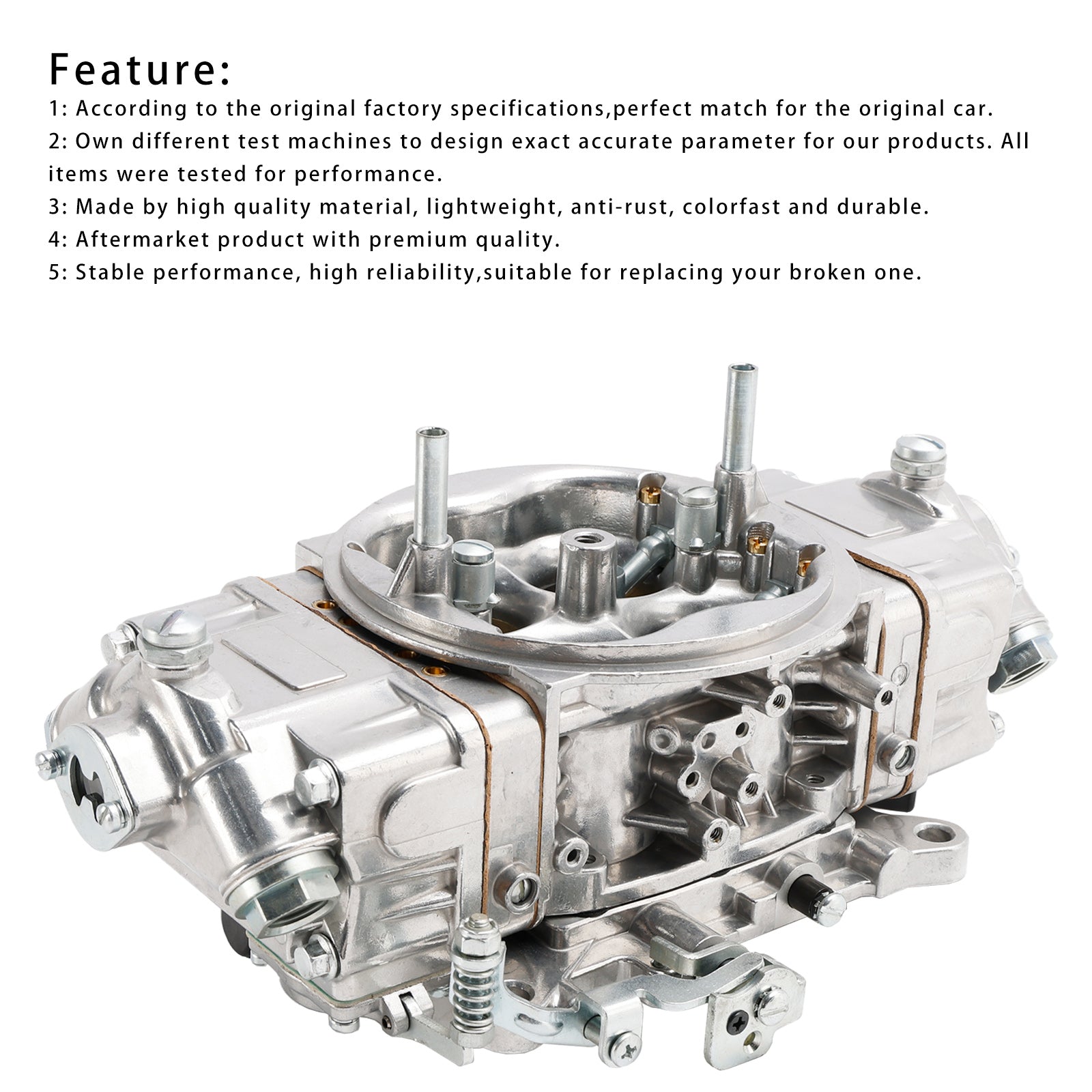 Holley Brawler Race Quick Fuel 850 CFM 4150 Mehanski BR67201 uplinjač