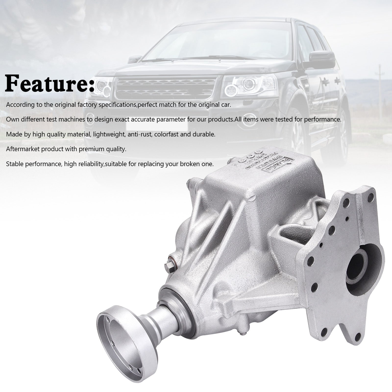 Freelander 2 2007-2015 Transmission différentielle avant LR007147 LR035403 LR040657