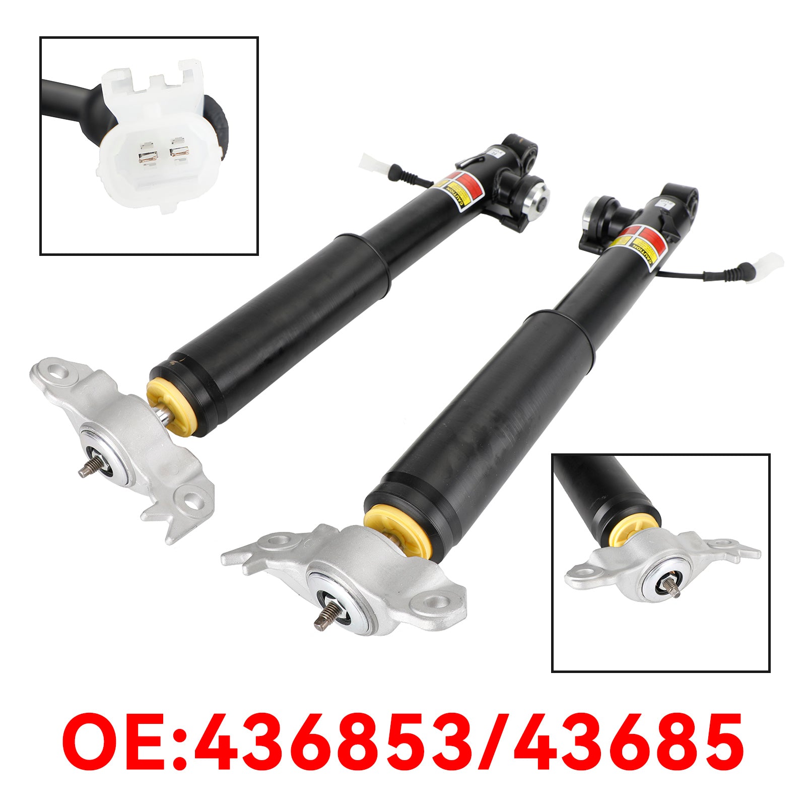 Opel Insignia A 2008-2017 436853 436854 Par de patas de amortiguadores traseros Ferdex Express