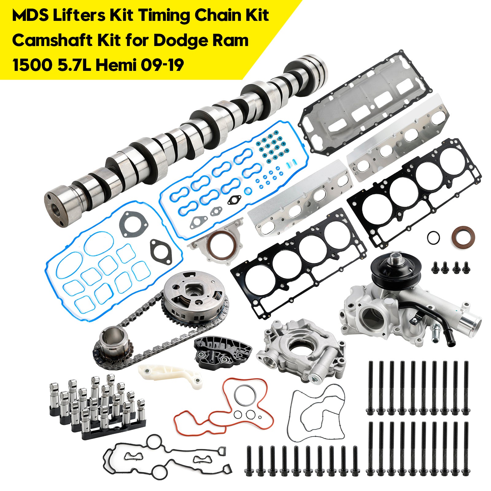 2011-2019 RAM 1500 LARAMIA 5.7L V8 Vino: T Public Kit MDS Distribution Chain Kit Kit 53021726ad