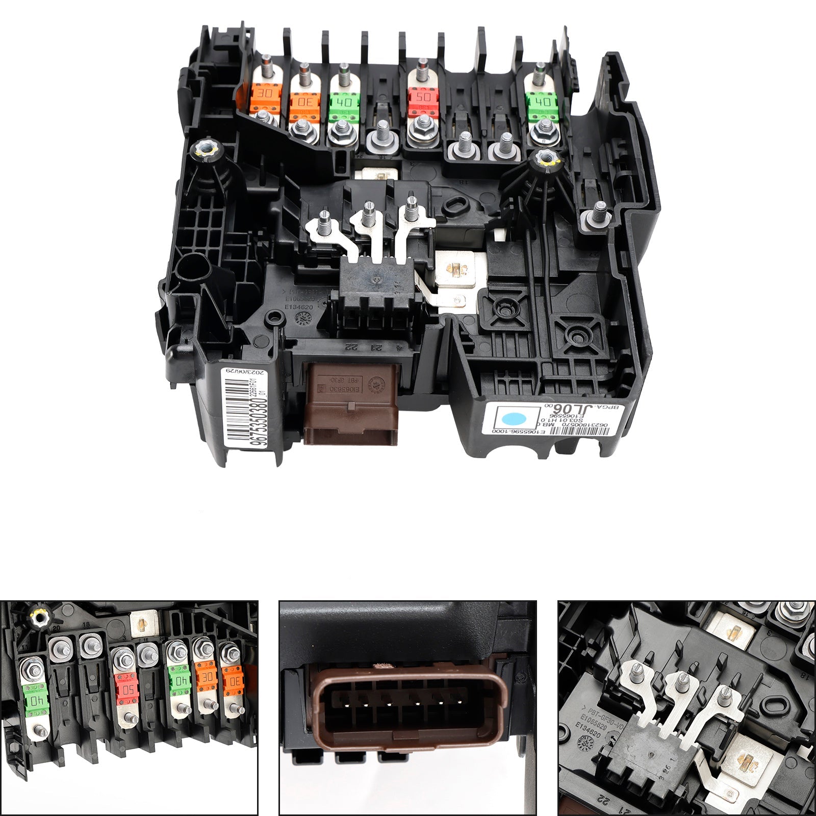 Modulo tensione scatola fusibili per Peugeot 5008 II 1.2, 1.6, 1.6 THP, 1.6 PureTech, 1.6 BlueHDi, 1.5 BlueHDi, 2.0 BlueHDi 2016+ Riferimento 9675350380 9675350286 Generico