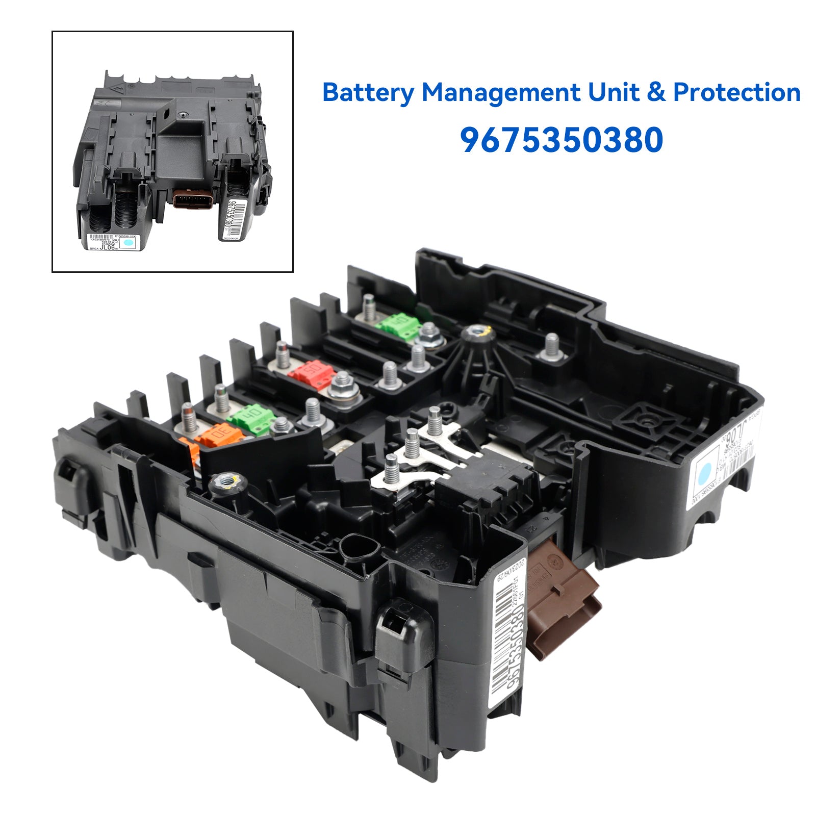 Modulo tensione scatola fusibili per Peugeot 5008 II 1.2, 1.6, 1.6 THP, 1.6 PureTech, 1.6 BlueHDi, 1.5 BlueHDi, 2.0 BlueHDi 2016+ Riferimento 9675350380 9675350286 Generico