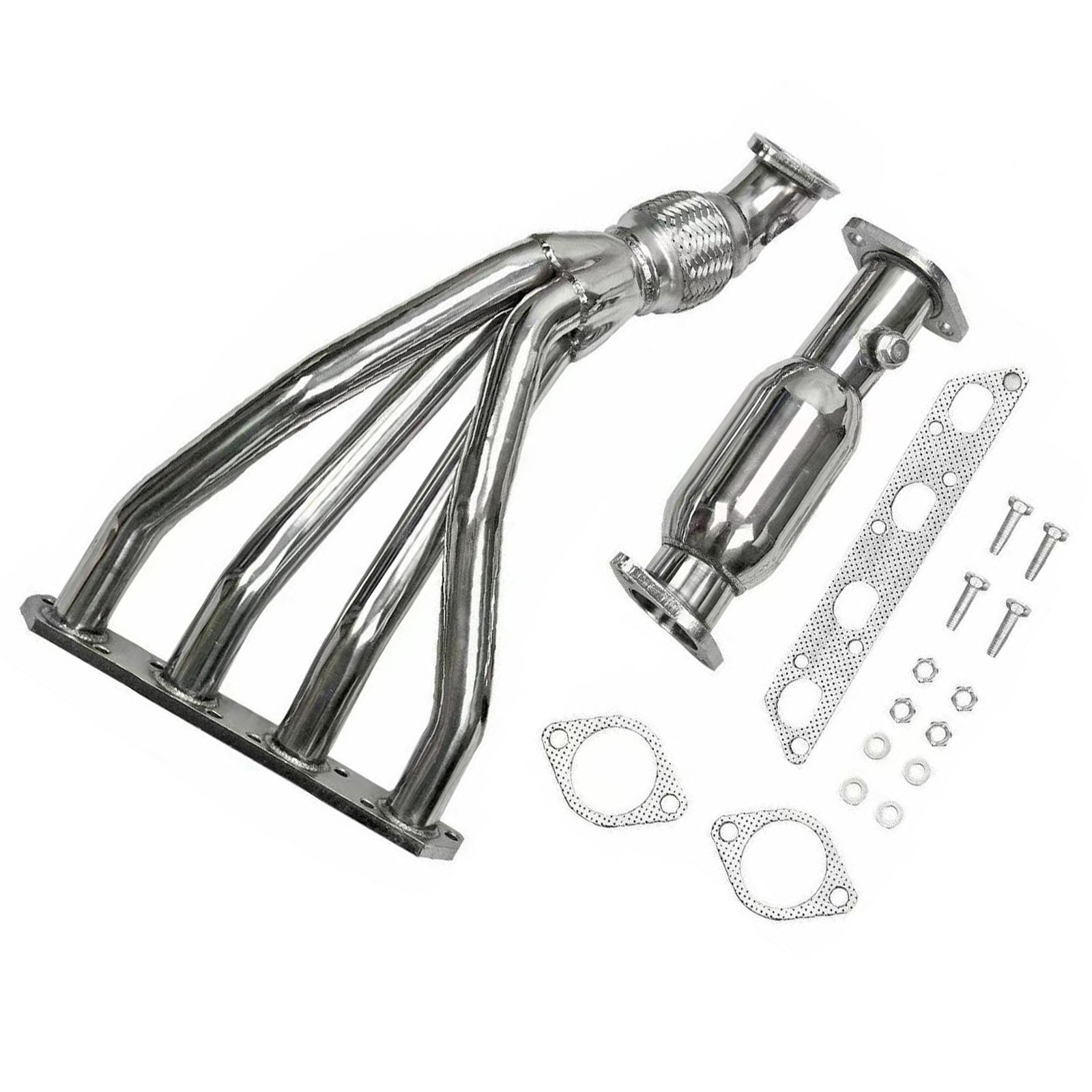 Verzamelaar van&RVS uitlaat voor Mini Cooper R50/R52/R53 2002-2008