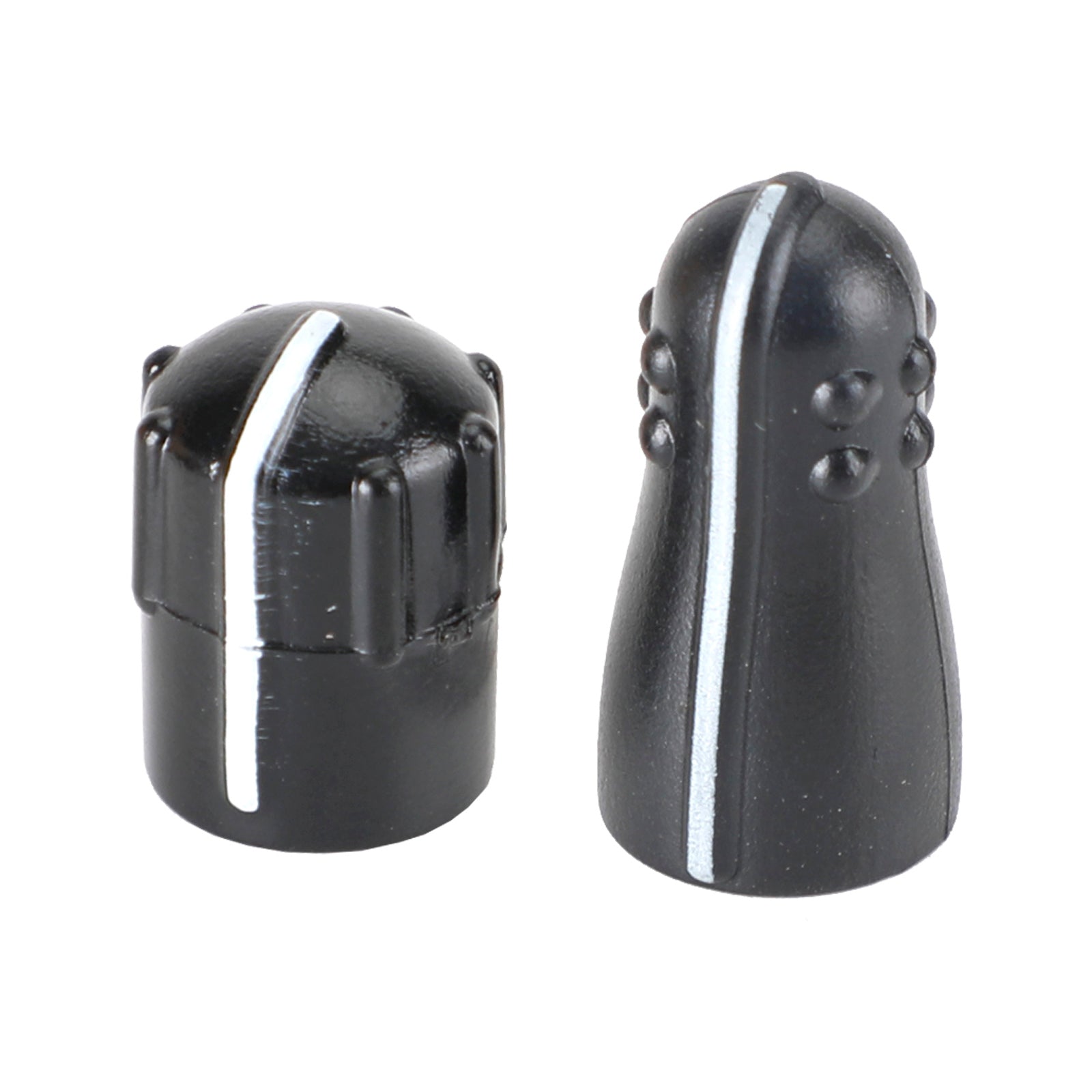 Capuchon De Bouton Volume Radio Pour Porsche 911/718/Macan/Cayenne (2016-2023) - Argenté Et Noir