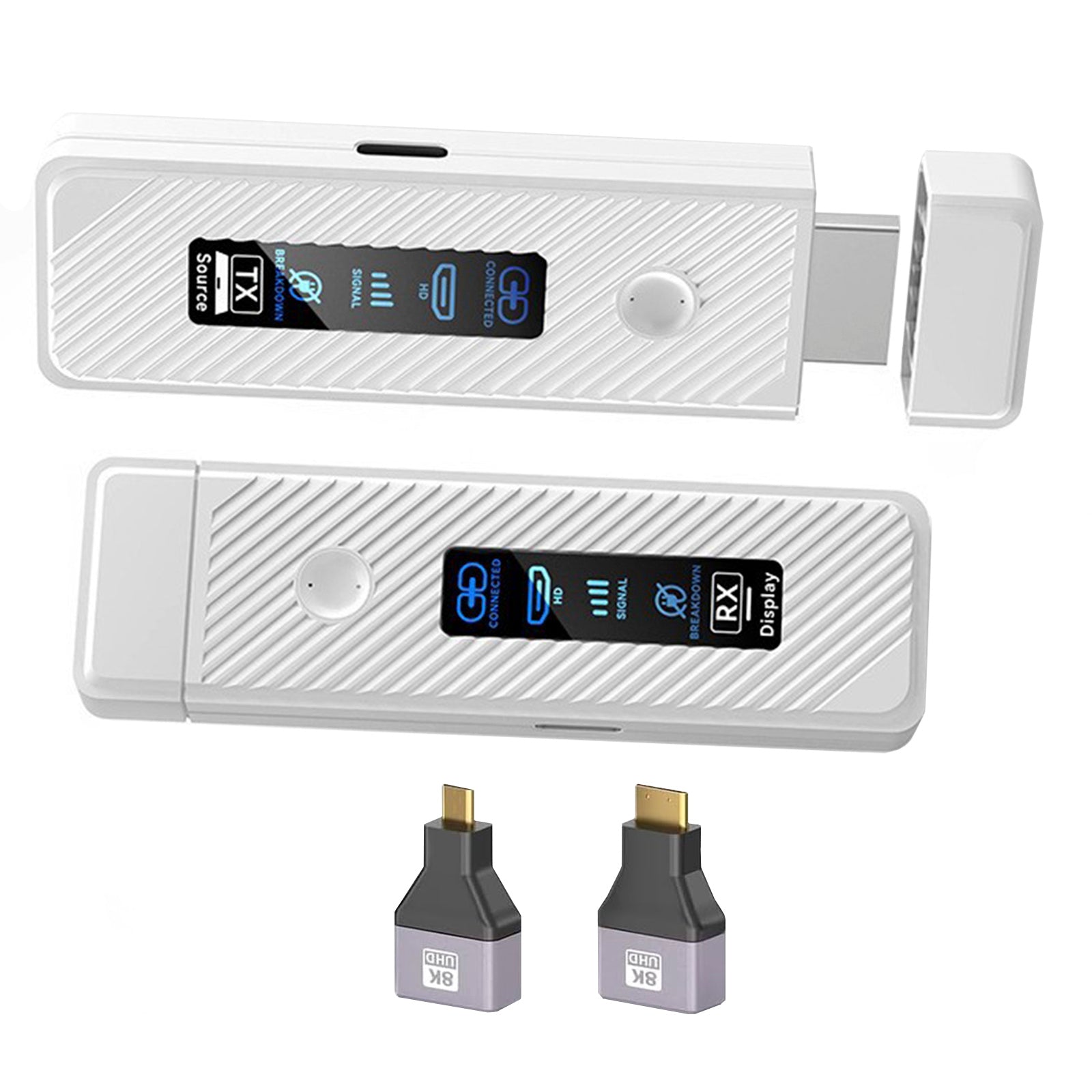 Projecteur sans fil HDMI pour même écran HD 1080P 50M, émetteur-récepteur vidéo