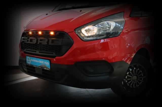 Grille pour Ford Transit Custom Trail 2018-2023 W/ 3LED 2467234 Noir mat