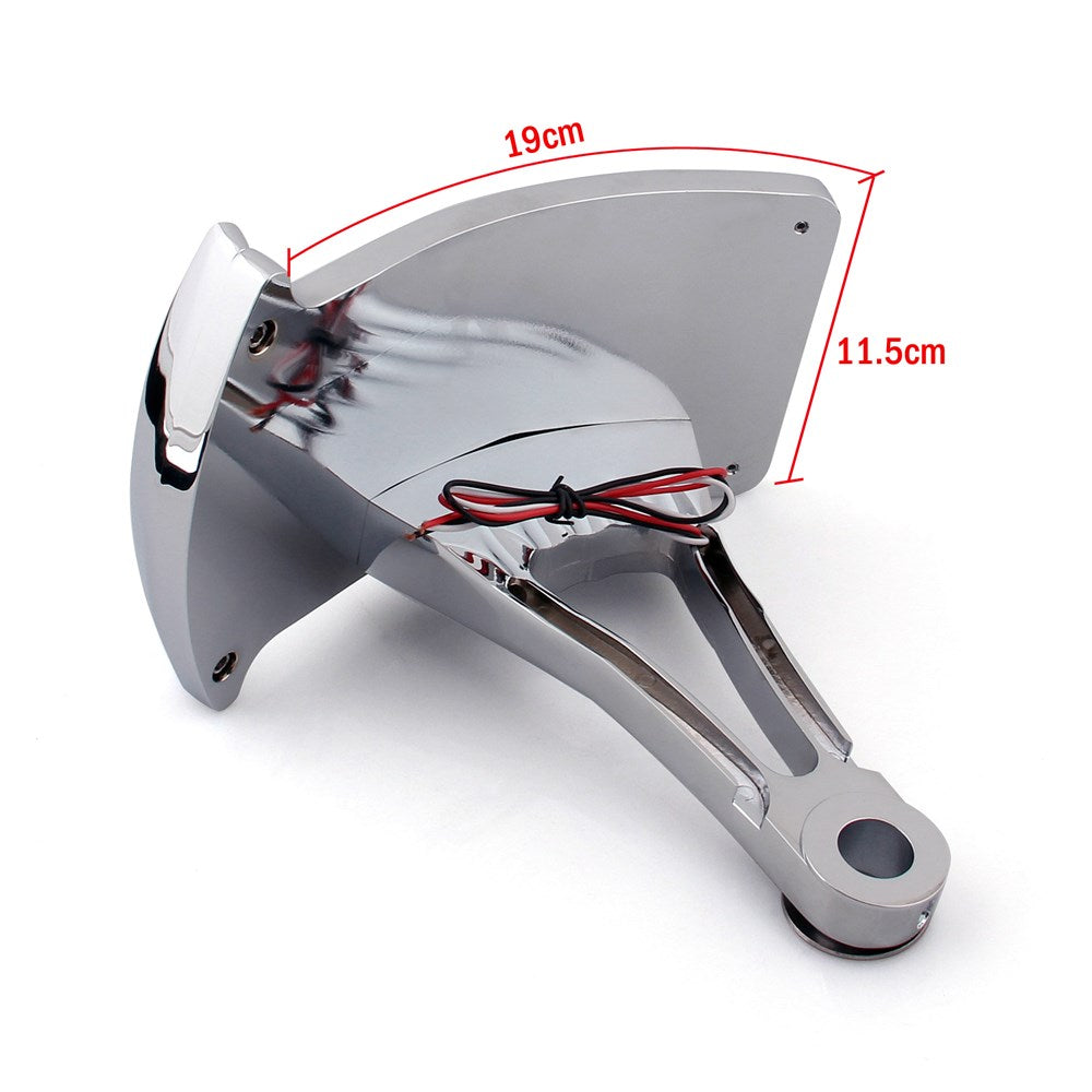 Ultra Light Stop Led Fire Kit met zijplaque frame voor choppers en douane