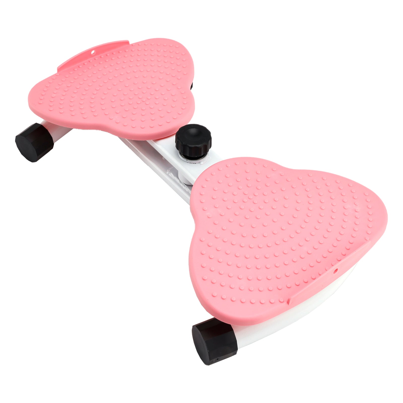 Machine à Twist Abdominal - Plateau de Fitness 150kg - 20dB Ultra-Silencieux et Anti-Dérapant - Pour un Ventre Plat (Rose)