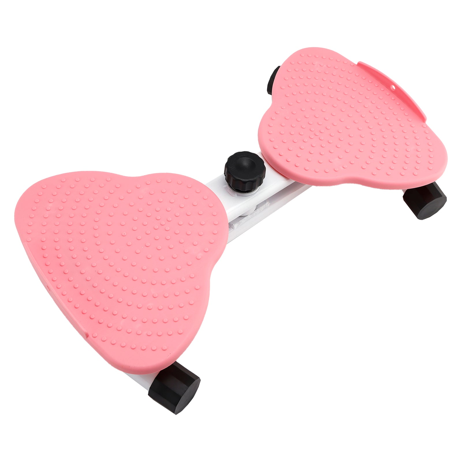 Machine à Twist Abdominal - Plateau de Fitness 150kg - 20dB Ultra-Silencieux et Anti-Dérapant - Pour un Ventre Plat (Rose)