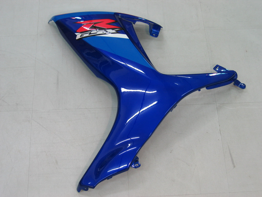 Amotopart Carene GSXR 600/750 2006-2007 Carrozzeria Carena Blu ABS Plastica Stampata Ad Iniezione Set Generico