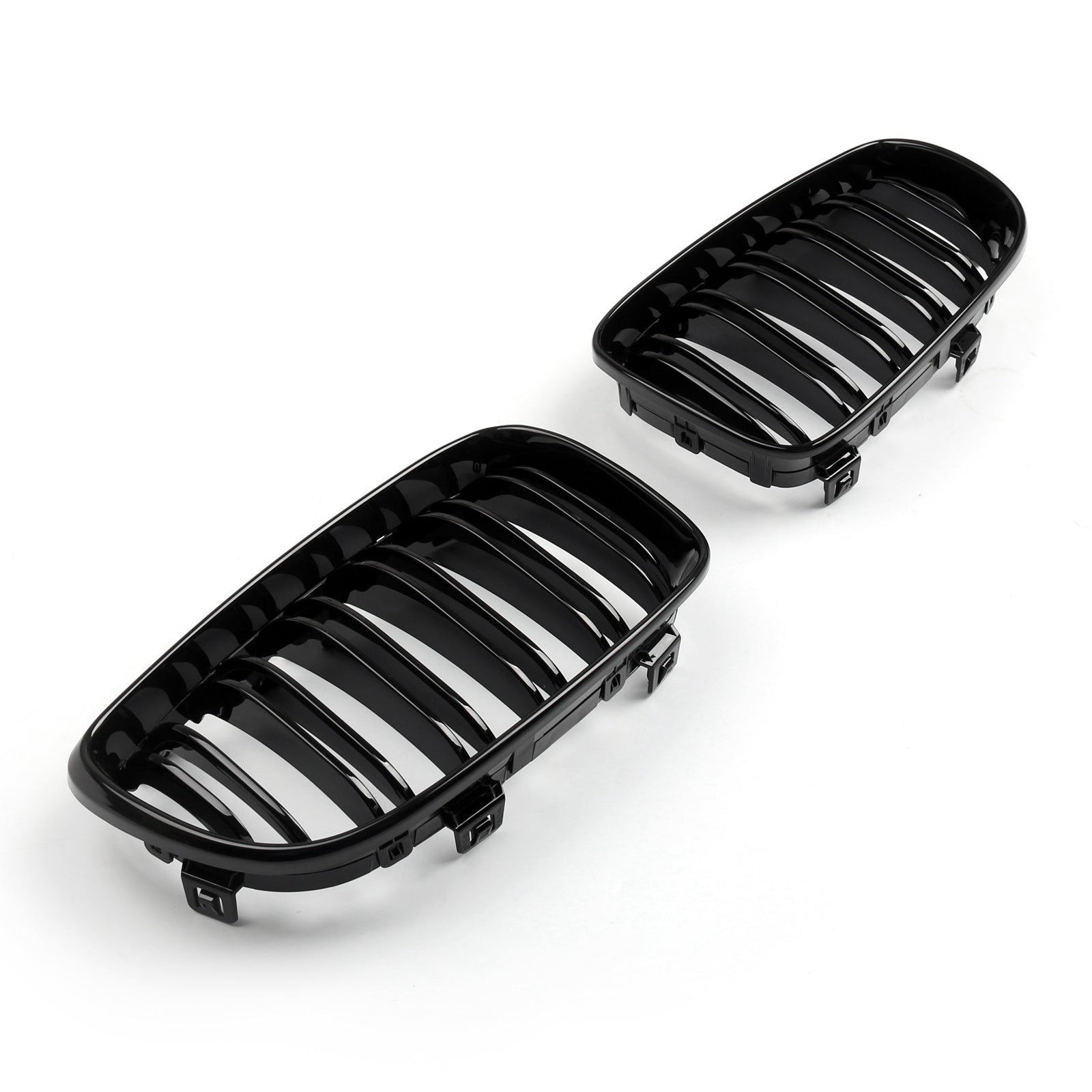 Calandre Avant Noir Brillant pour BMW Série 1 E81 E87 E82 E88 128i 135i 2008-2012