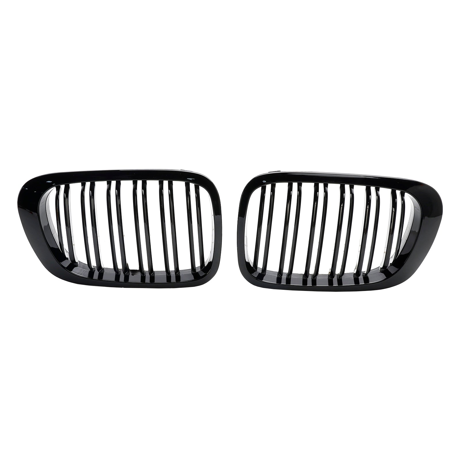Front Calear Double Shiny Black Line per BMW E46 Coupé/Cabridet 1998 1999 2000 2001