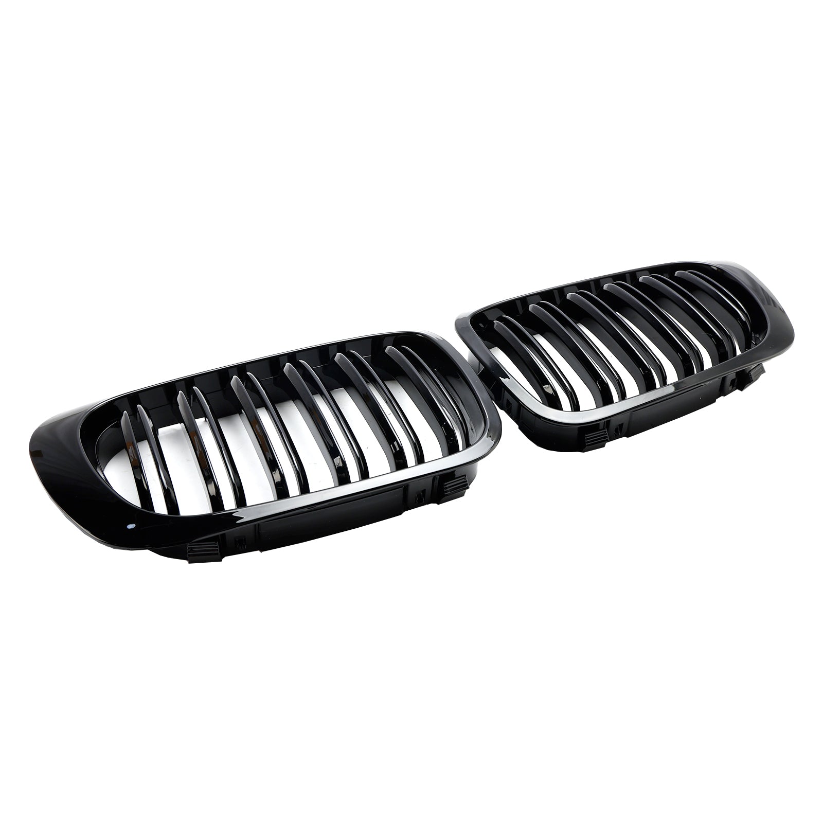 Front Calear Double Shiny Black Line per BMW E46 Coupé/Cabridet 1998 1999 2000 2001