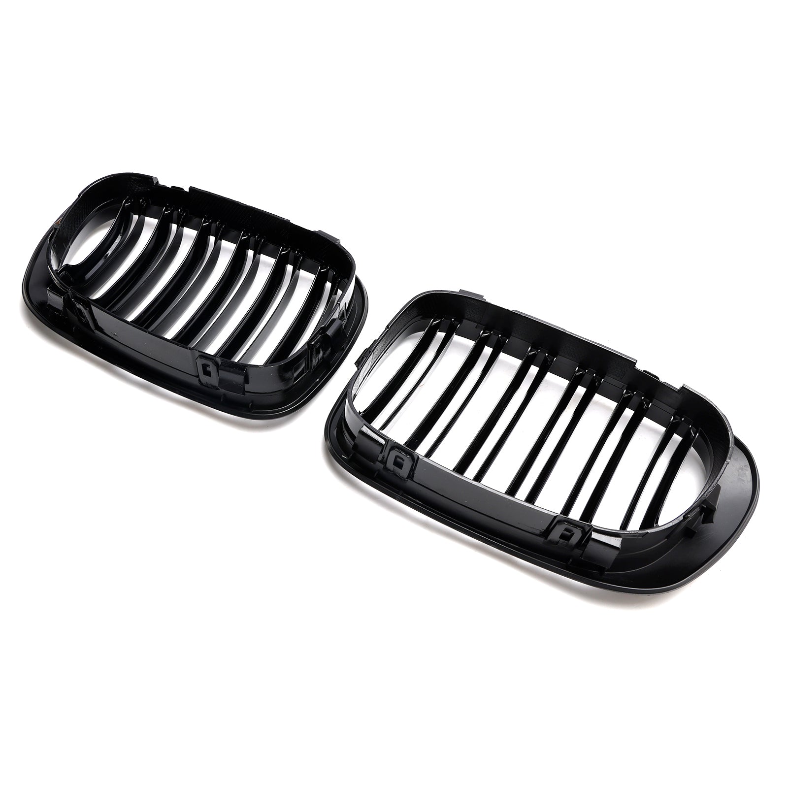 Front Calear Double Shiny Black Line per BMW E46 Coupé/Cabridet 1998 1999 2000 2001