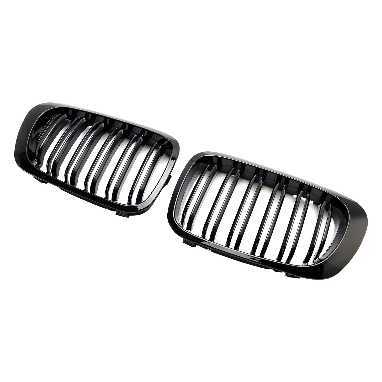 Front Calear Double Shiny Black Line per BMW E46 Coupé/Cabridet 1998 1999 2000 2001