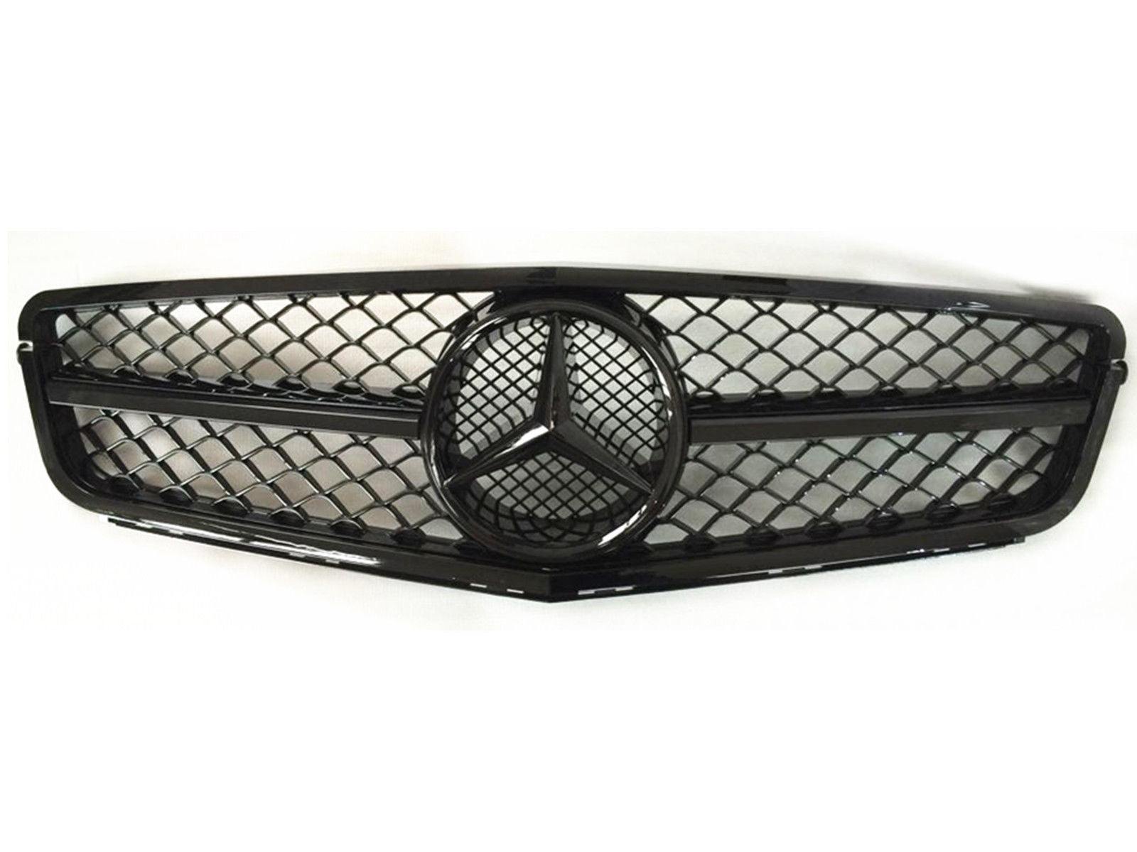W204 C250 C350 08-14 Mercedes Benz AMG Style Grille de remplacement de calandre noire brillante générique