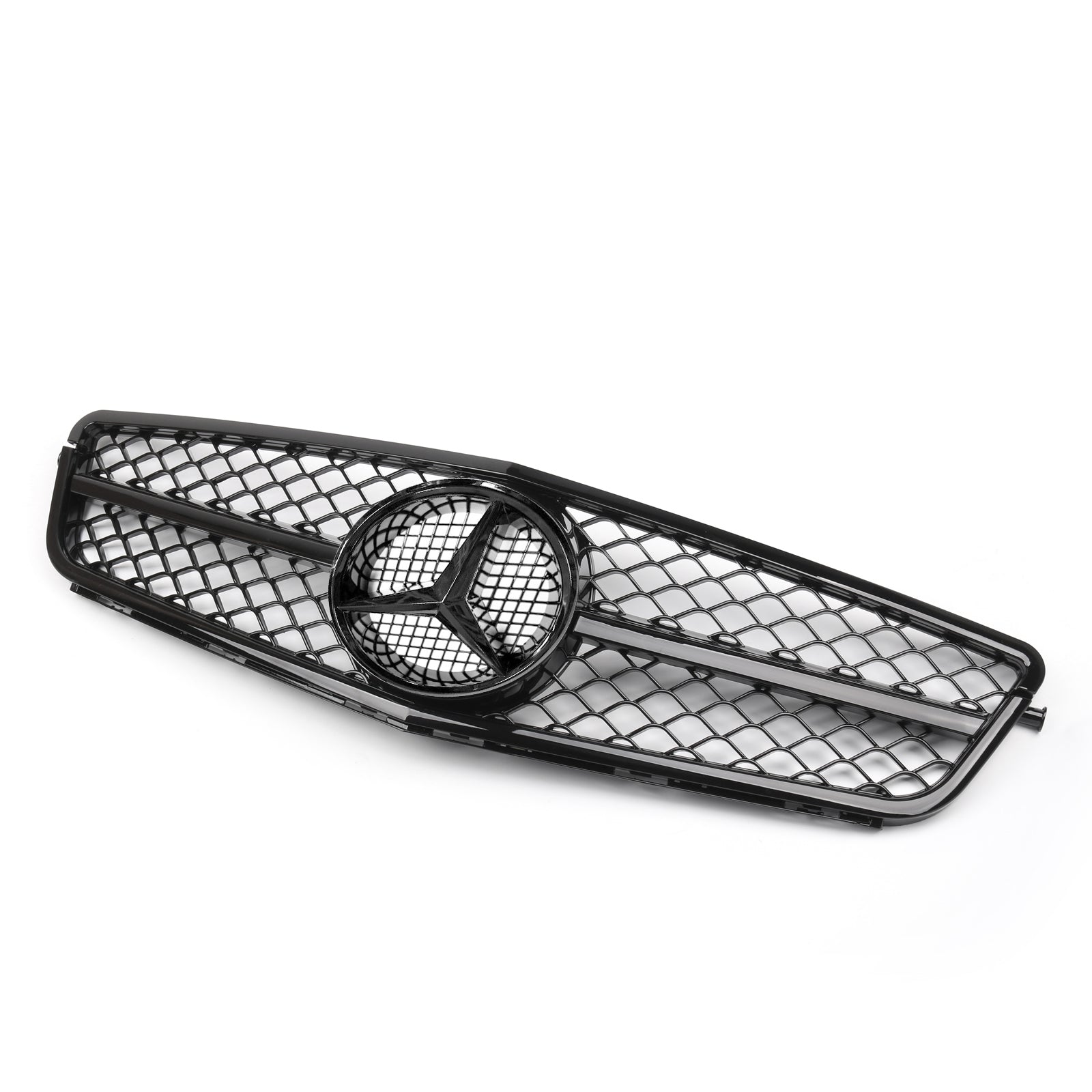 W204 C250 C350 08-14 Mercedes Benz AMG Style Grille de remplacement de calandre noire brillante générique