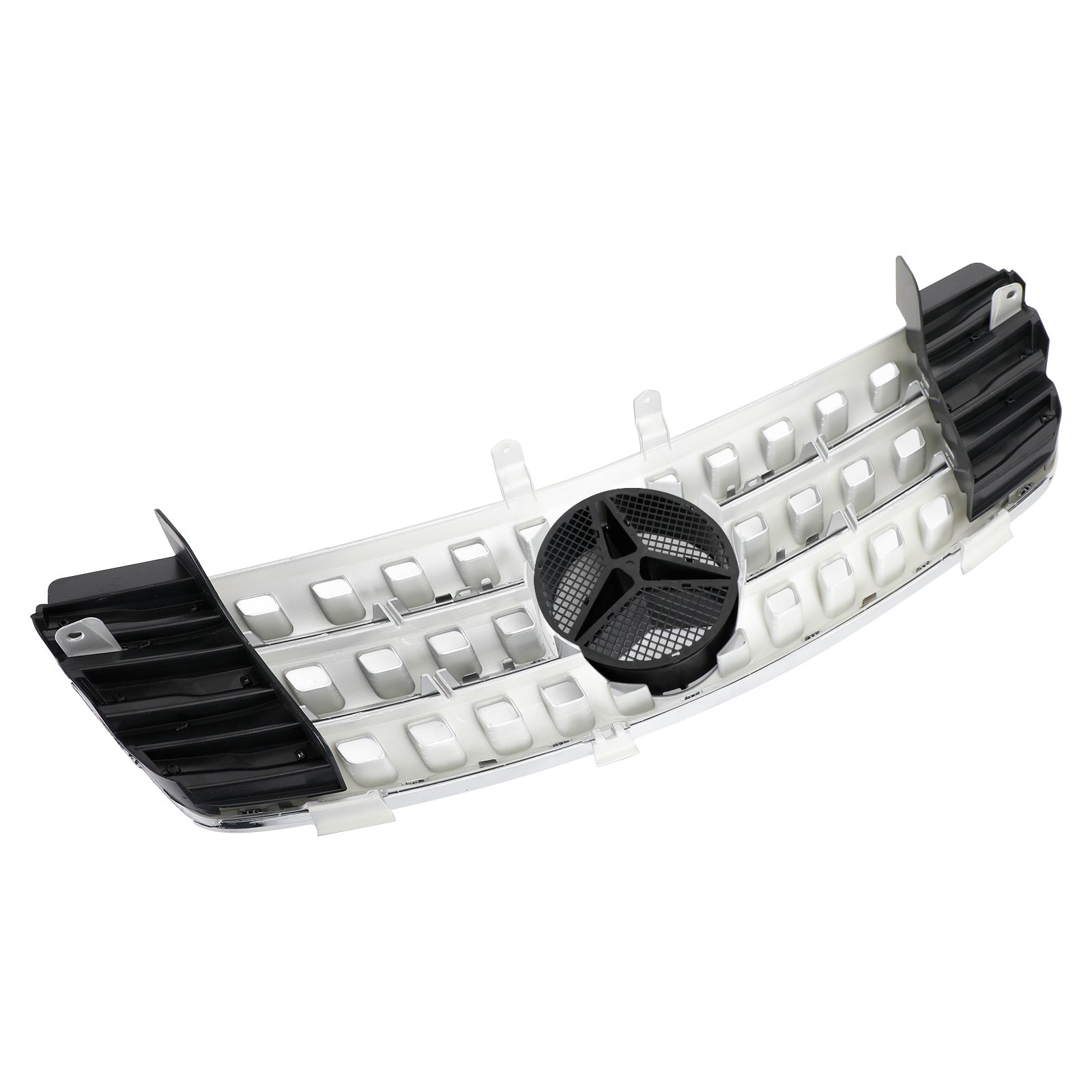 Calandre avant noire chromée pour Mercedes Benz Classe ML W164 ML320/300/350/500 2005-2008