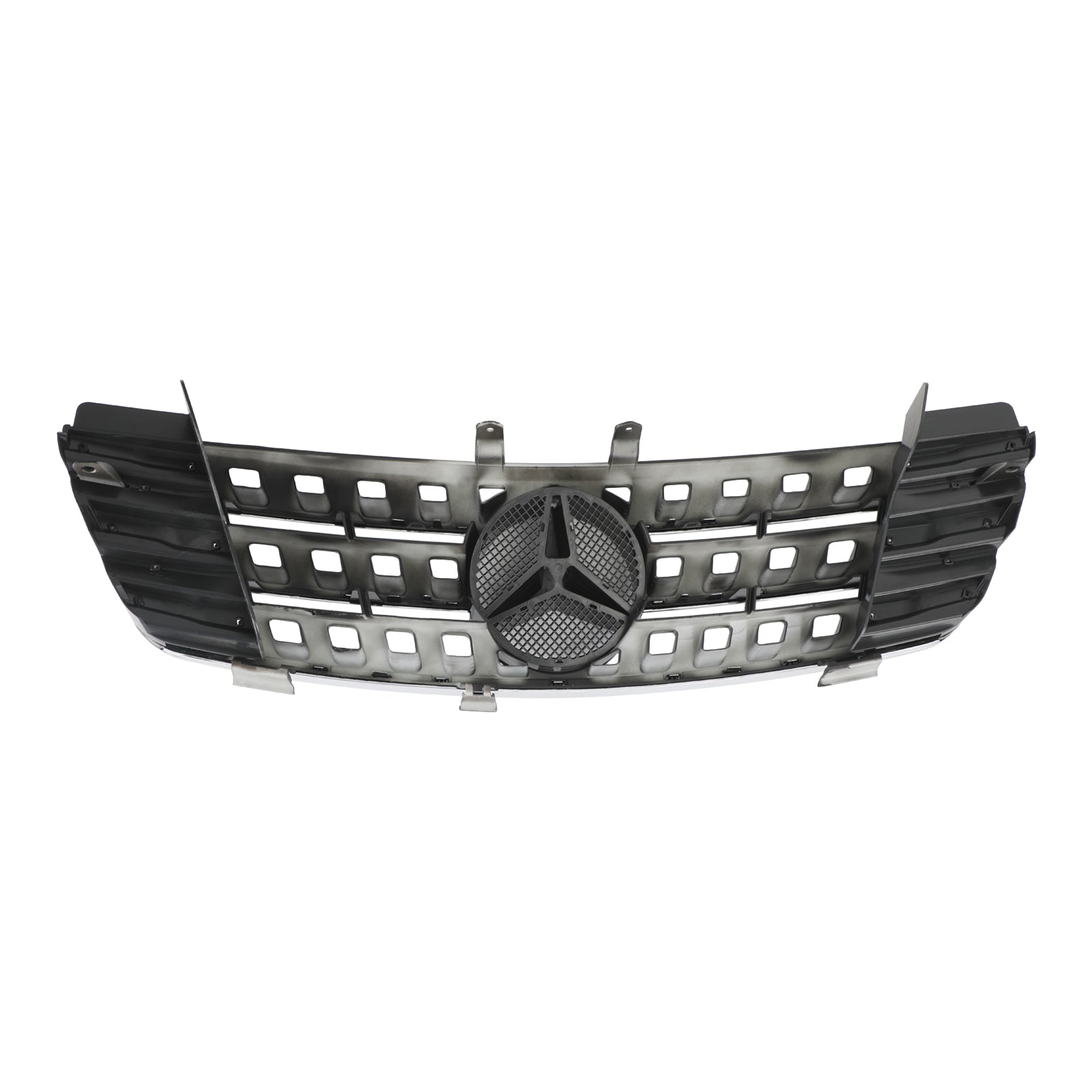 Calandre Avant Grille Compatible avec Mercedes Classe ML W164 2005-2008 Noir
