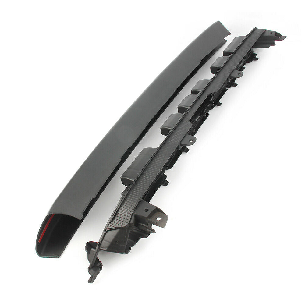 Toyota 4Runner | 2014-2019 | Parrilla TRD PRO | 2 piezas | Rejilla del parachoques delantero | Negro mate + letra Toyota