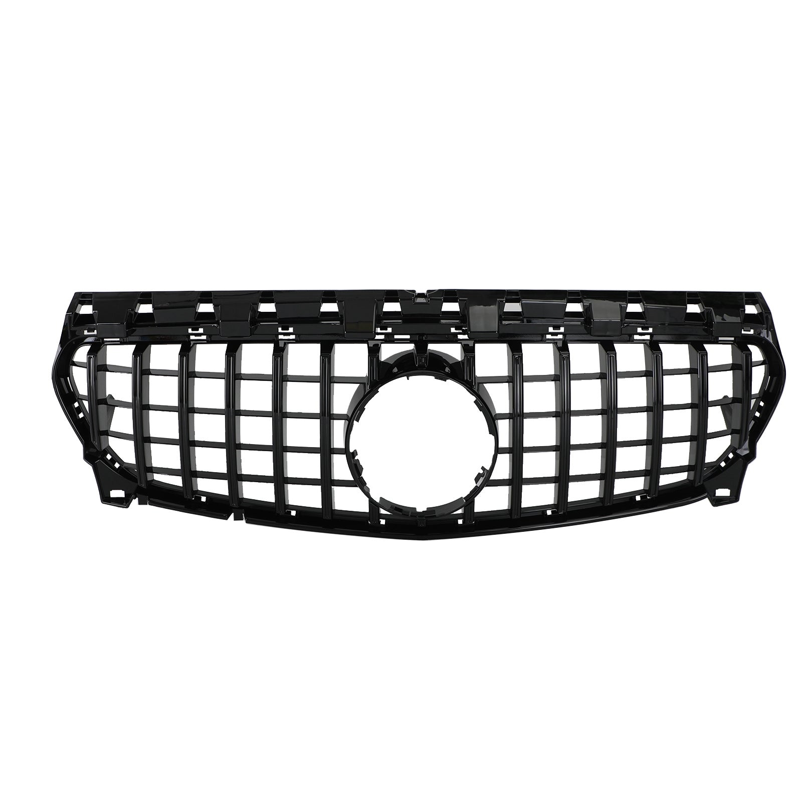 Mercedes-Benz CLA-klasse W117 C117 2013-2019 GT Vervangende zwarte voorgrille met embleem