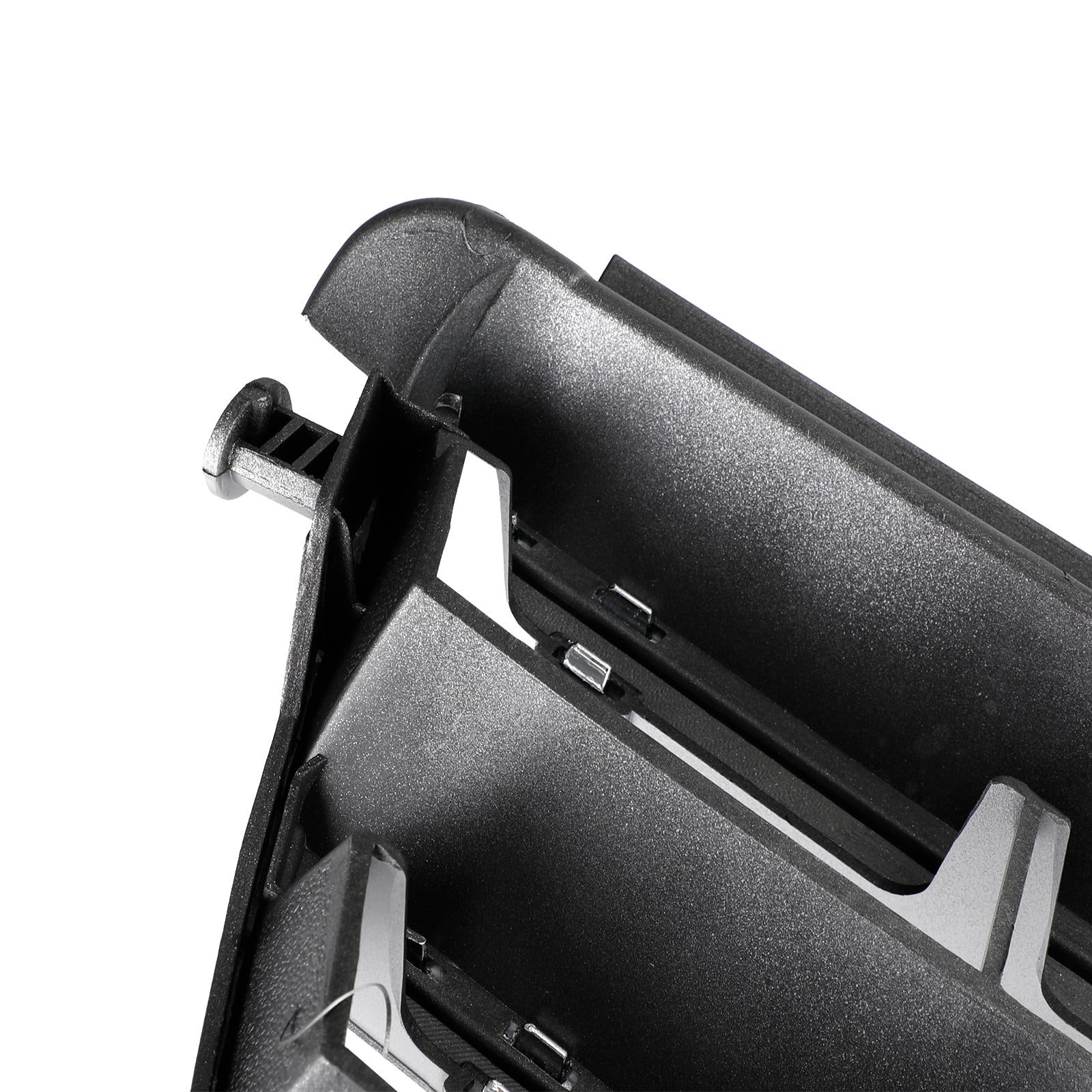 Centrale grille met LED voor Mercedes-Benz C-Klasse W204 2008-2014 - Zilveren afwerking