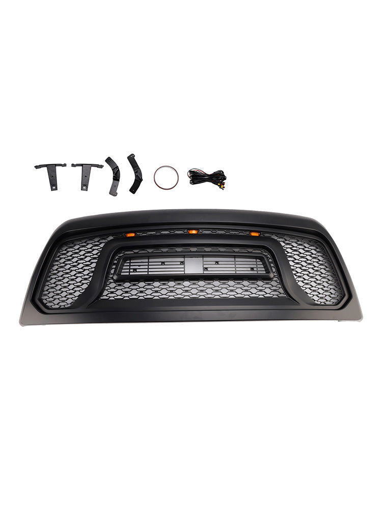 Calandre de pare-chocs avant avec éclairage LED pour Dodge Ram 2500/3500 Laramie Limited (2010-2018)