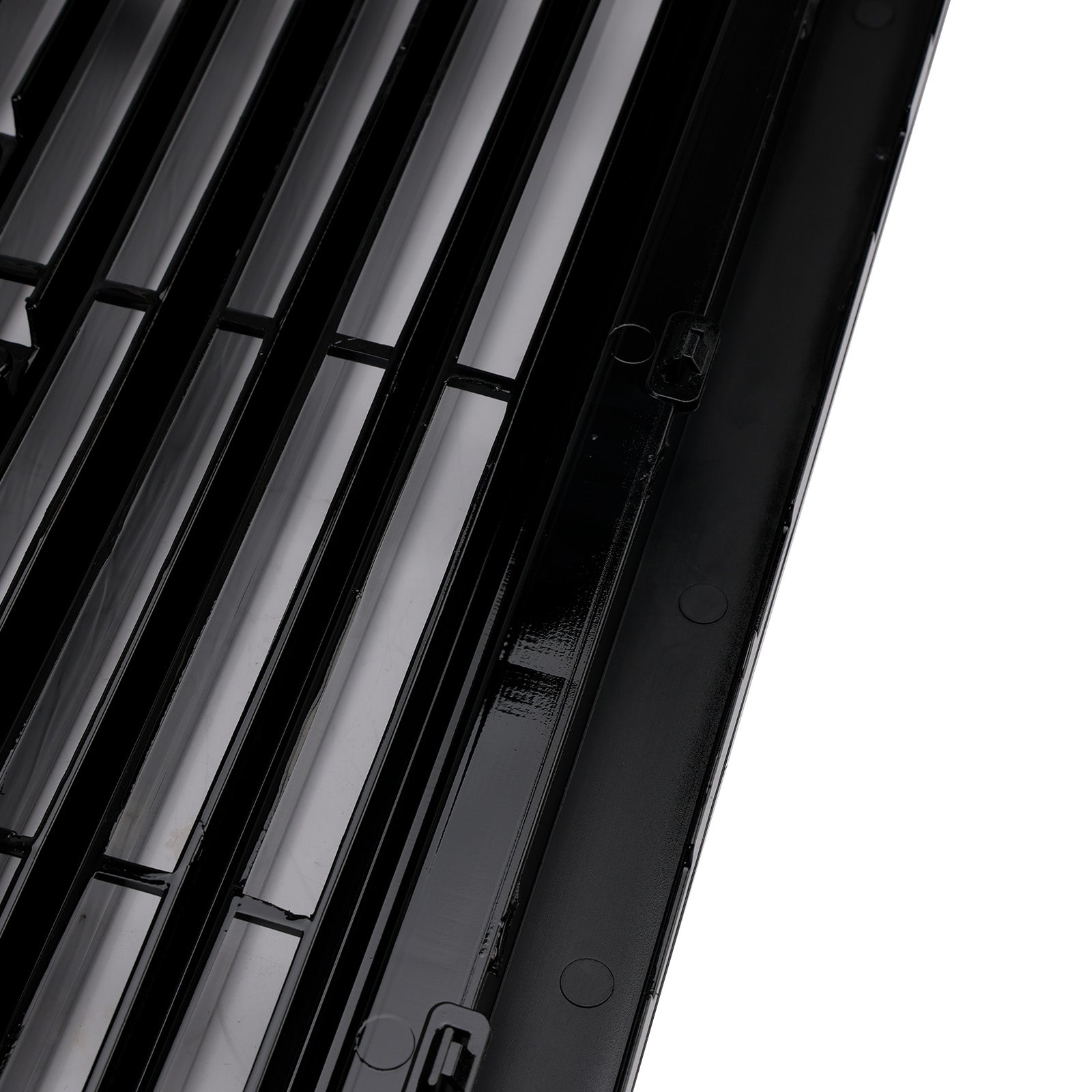 Črna maska sprednjega odbijača z LED osvetlitvijo za Dodge Ram 2500/3500 Laramie (2010-2018)