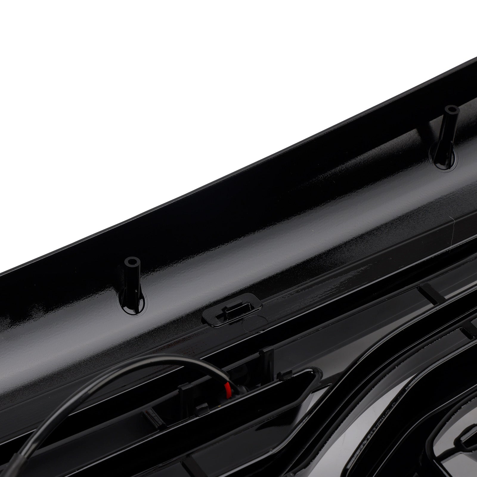 Črna maska sprednjega odbijača z LED osvetlitvijo za Dodge Ram 2500/3500 Laramie (2010-2018)