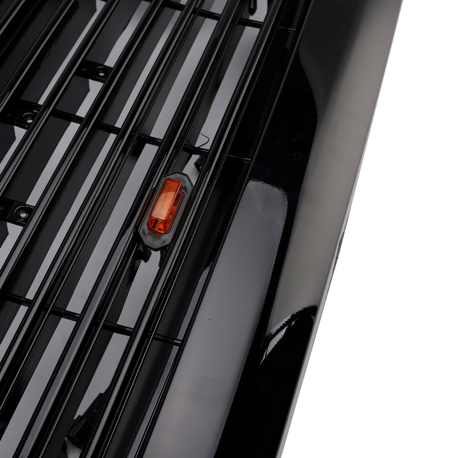 Črna maska sprednjega odbijača z LED osvetlitvijo za Dodge Ram 2500/3500 Laramie (2010-2018)