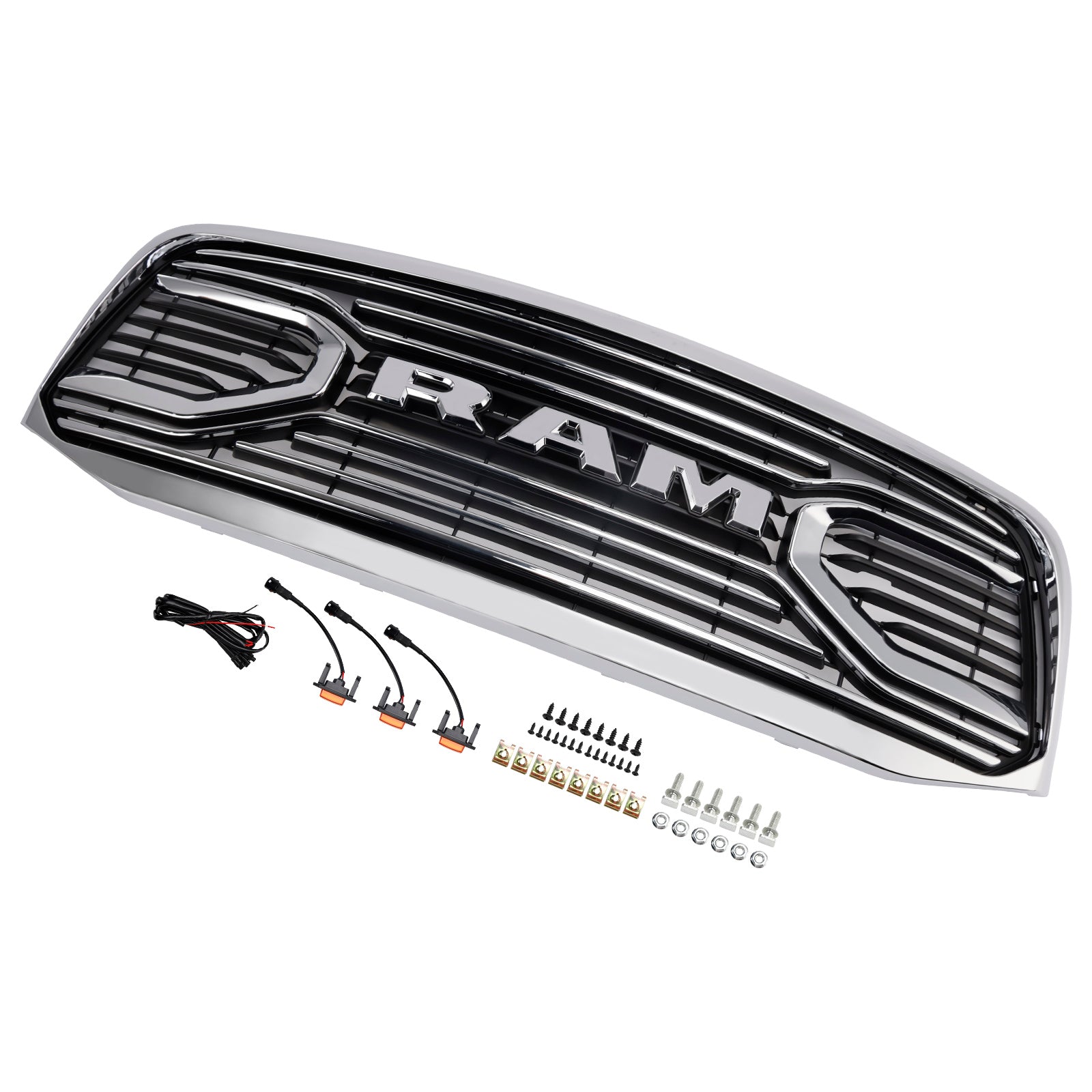 Parrilla delantera cromada para Dodge RAM 3500 (2006-2009)