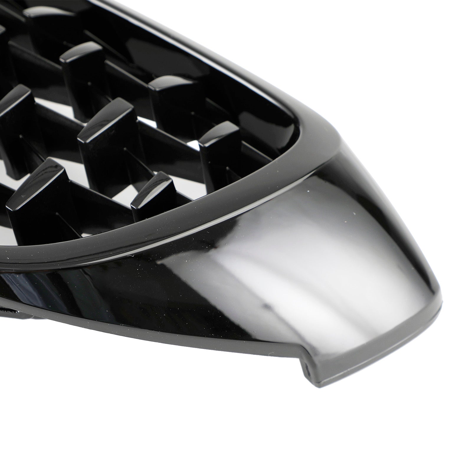 Rejilla superior delantera de diamante para BMW Serie 4 F32 F33 F36 F82 14-2018 negro brillante genérico
