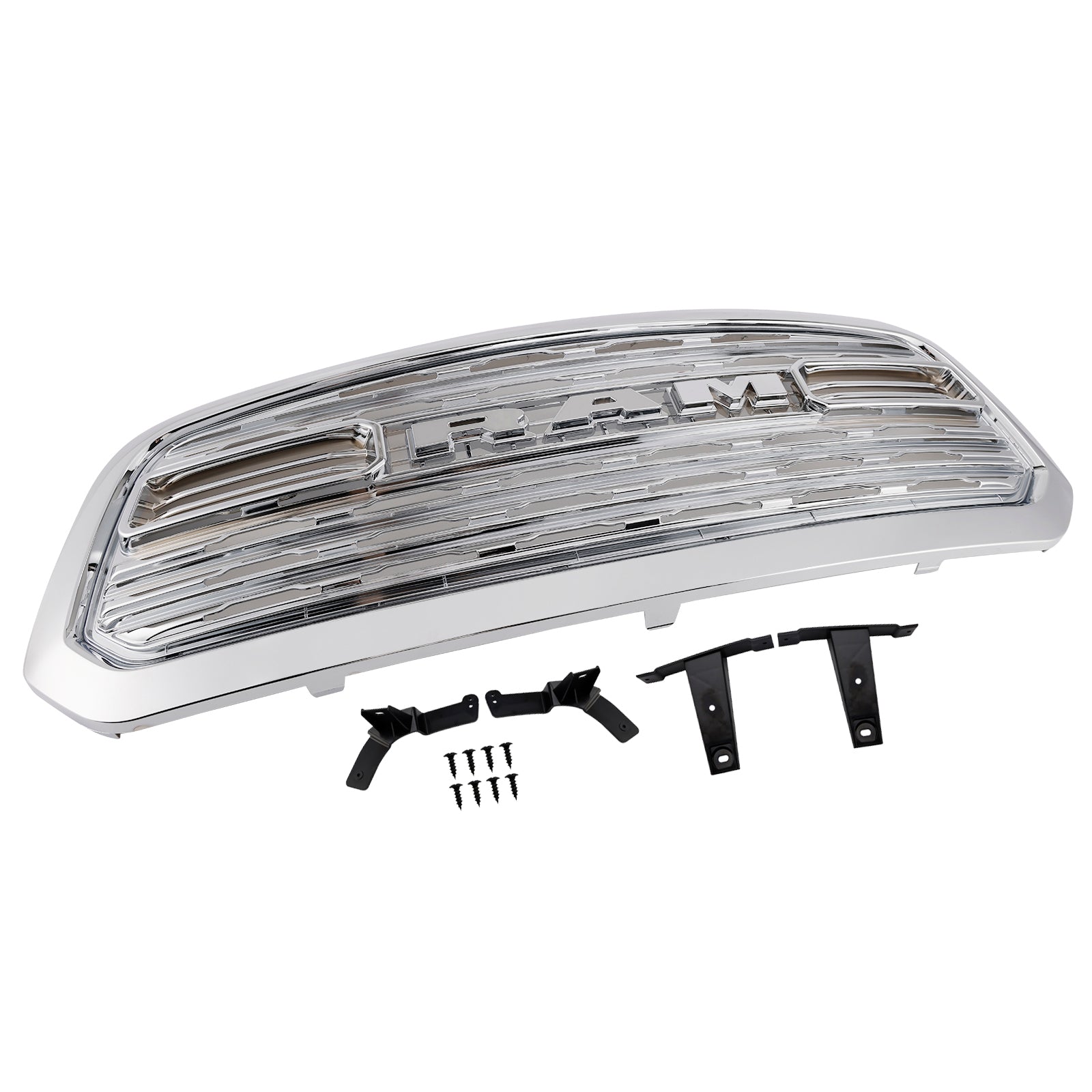 Kromirana maska sprednjega odbijača v stilu LTD za Dodge Ram 1500 (2013-2018).