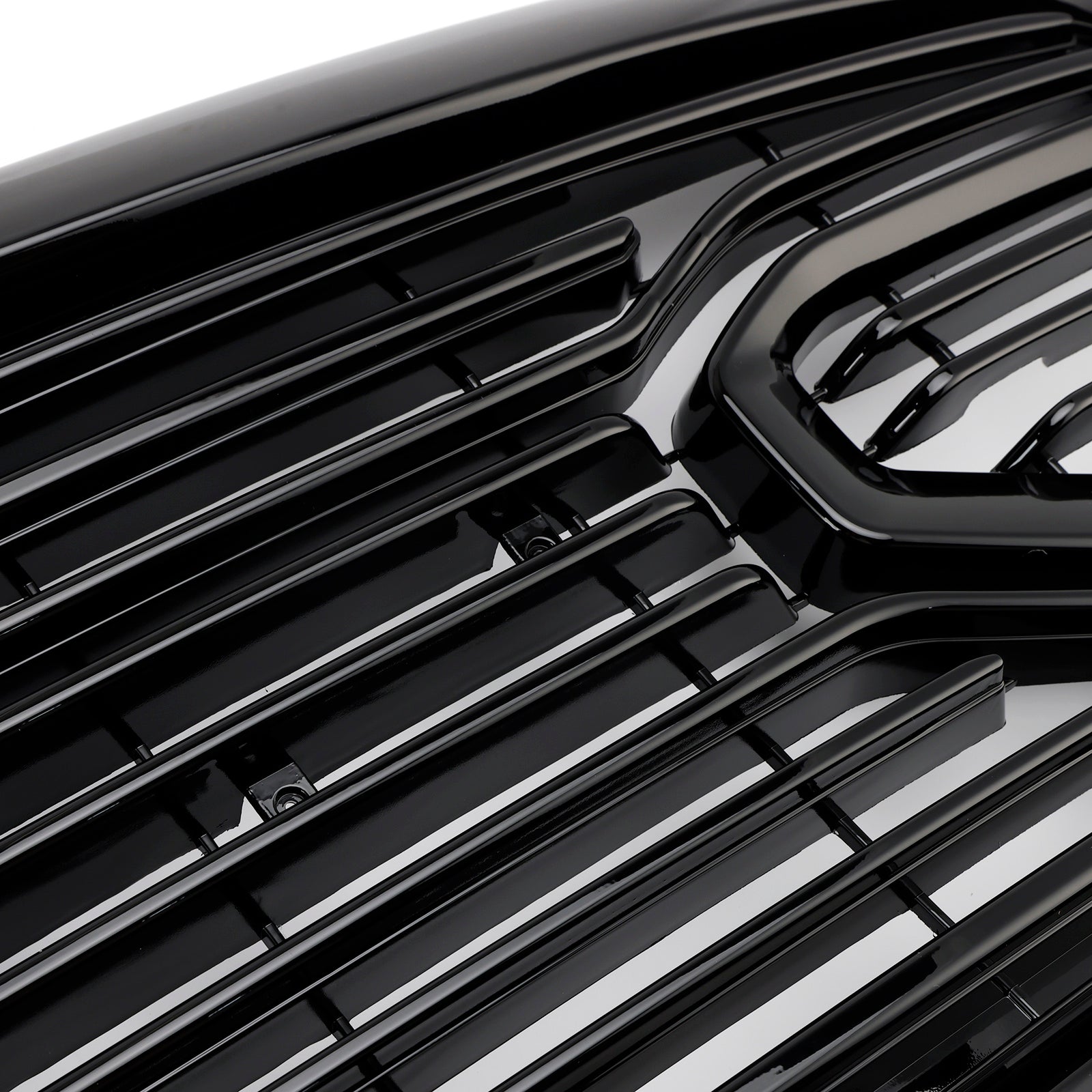 Calandre de pare-chocs avant style Big Horn noire pour Dodge Ram 1500 (2013-2018).