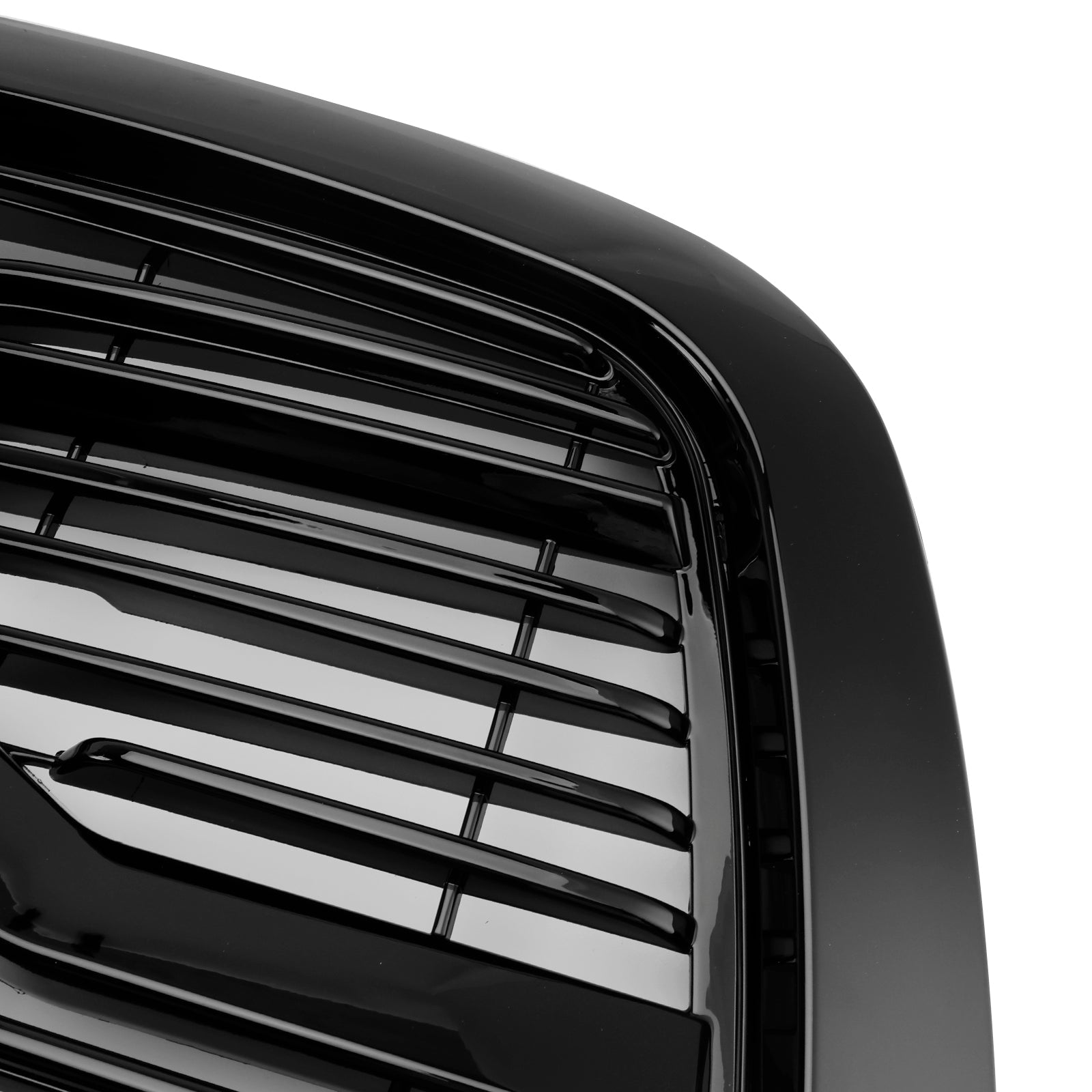 Calandre de pare-chocs avant style Big Horn noire pour Dodge Ram 1500 (2013-2018).