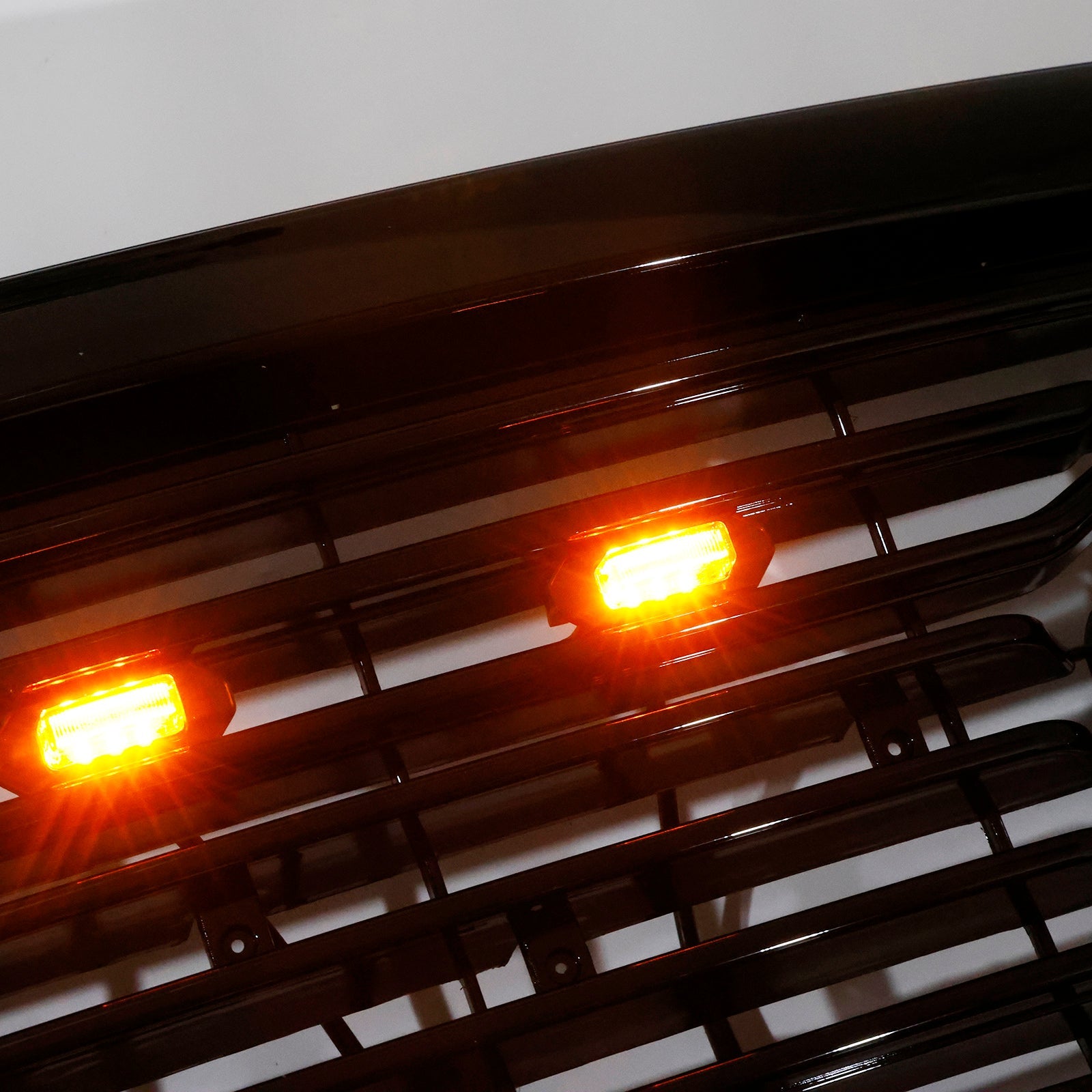 Calandre de pare-chocs avant style Big Horn noire pour Dodge Ram 1500 (2013-2018).